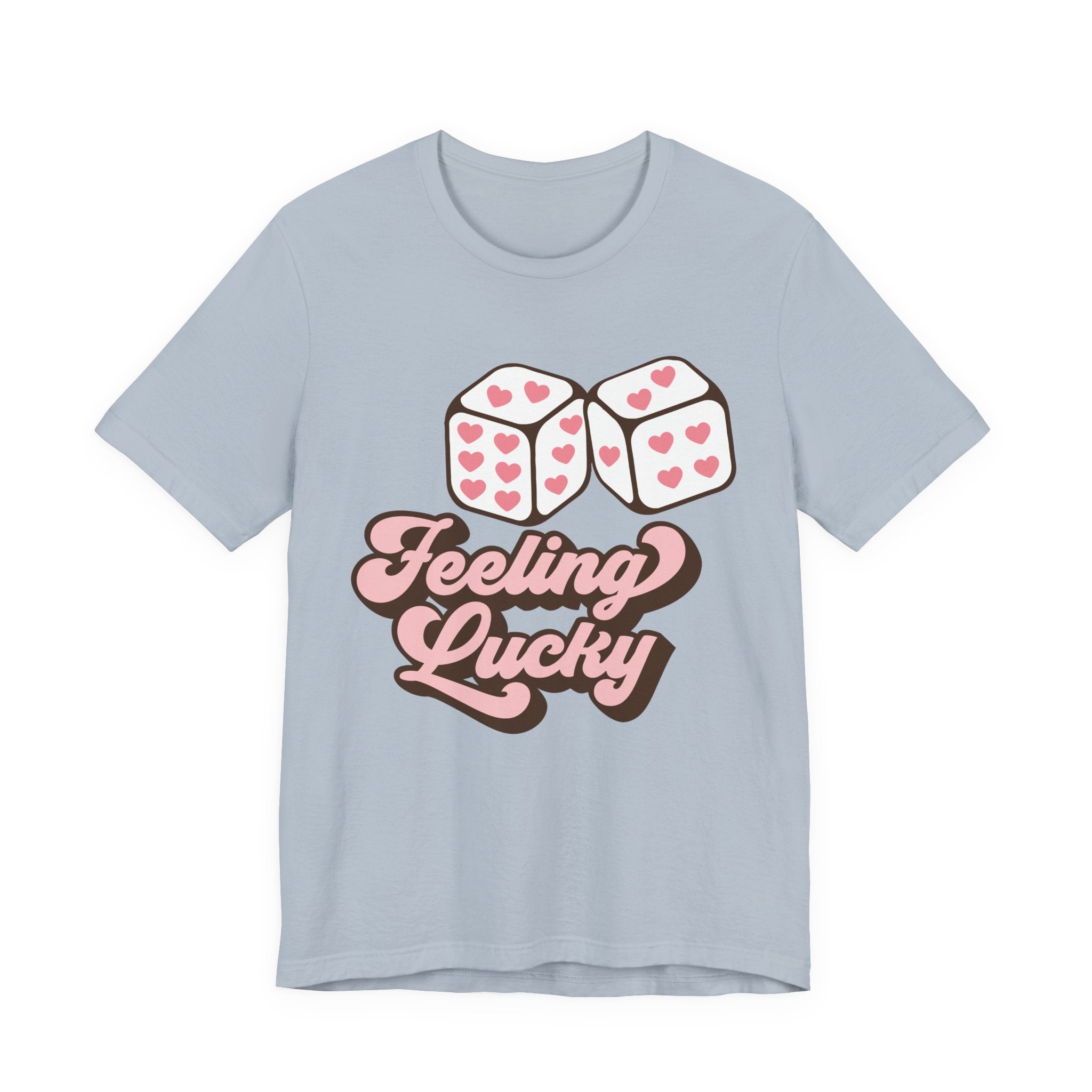 Feeling Lucky Valentines Shirt – Cute Valentine’s Day Love Tee