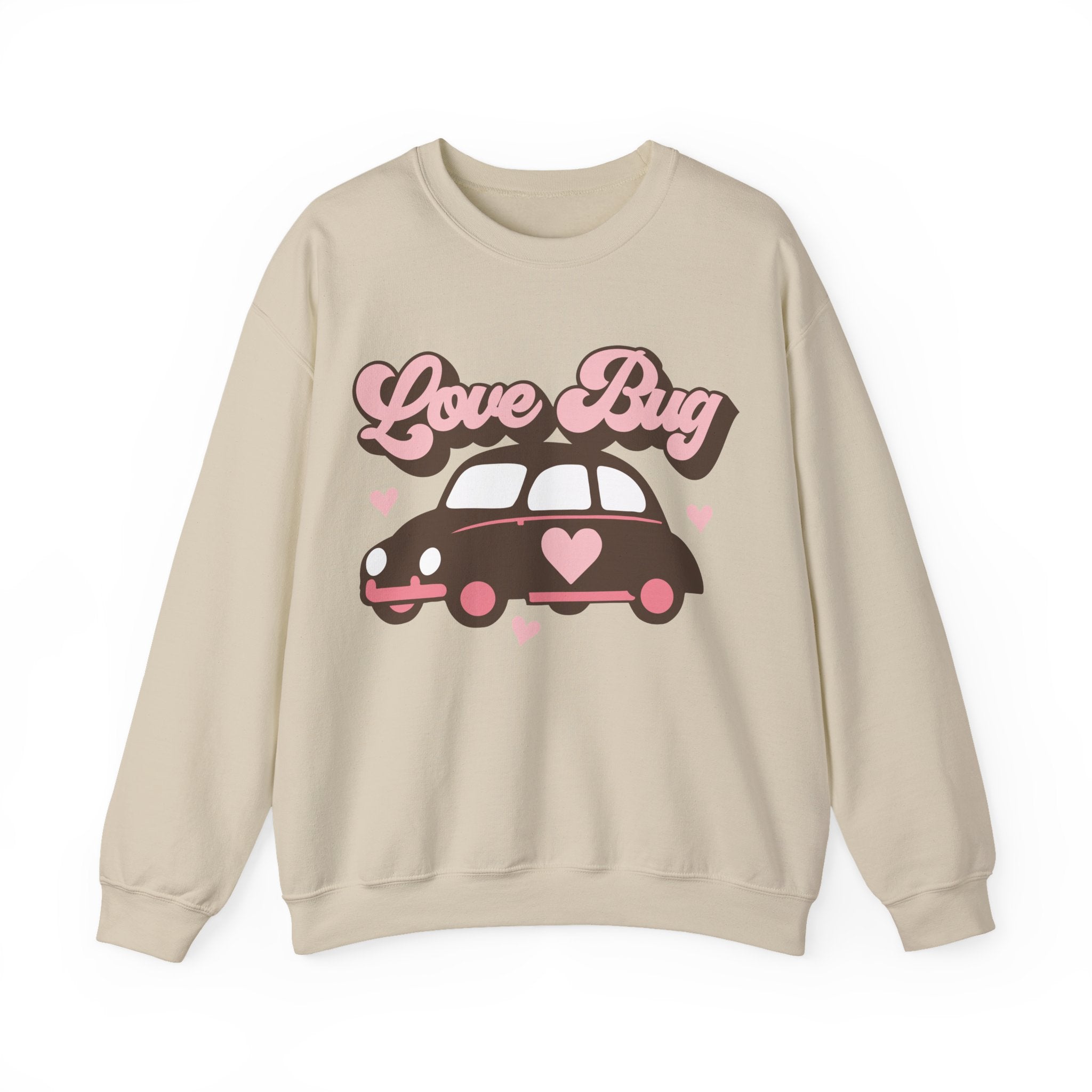 Love Bug Valentines Sweatshirt – Cute Valentine’s Day Crewneck Sweatshirt