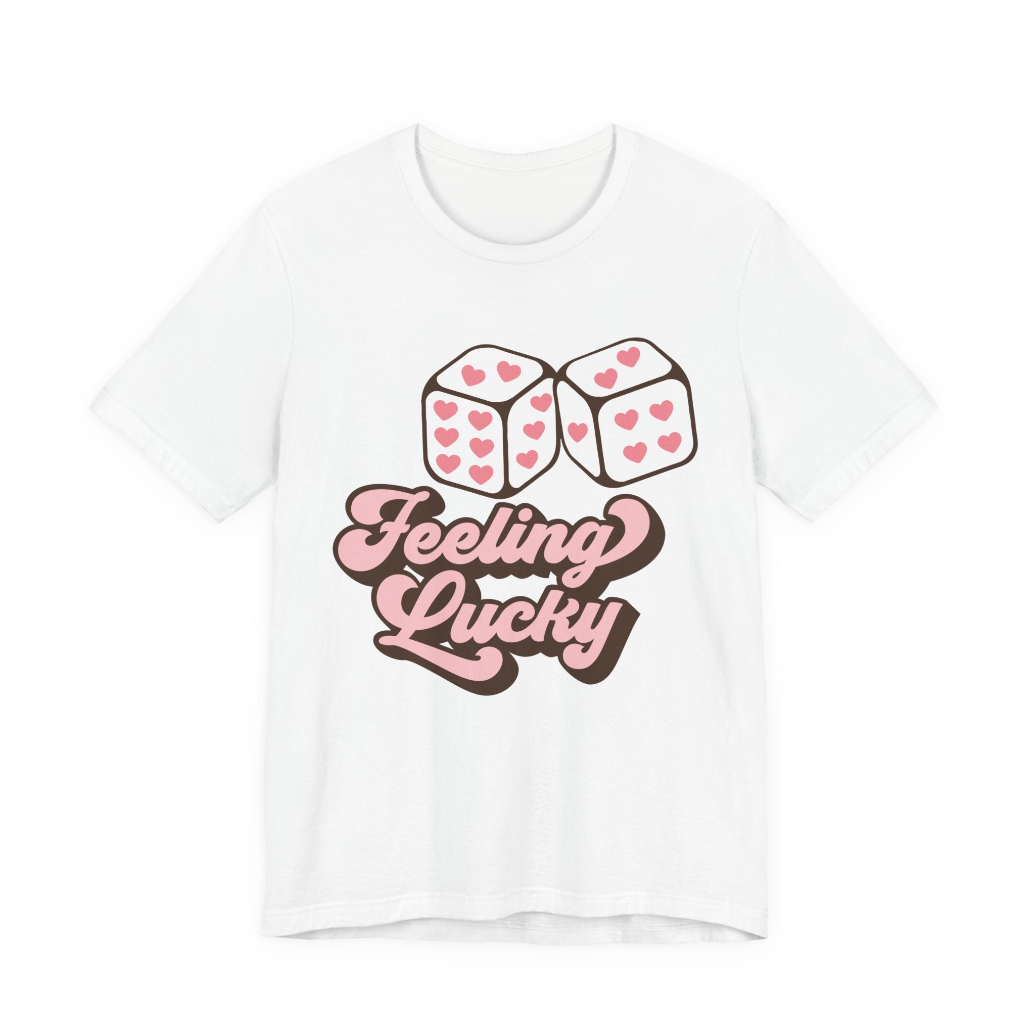 Feeling Lucky Valentines Shirt – Cute Valentine’s Day Love Tee