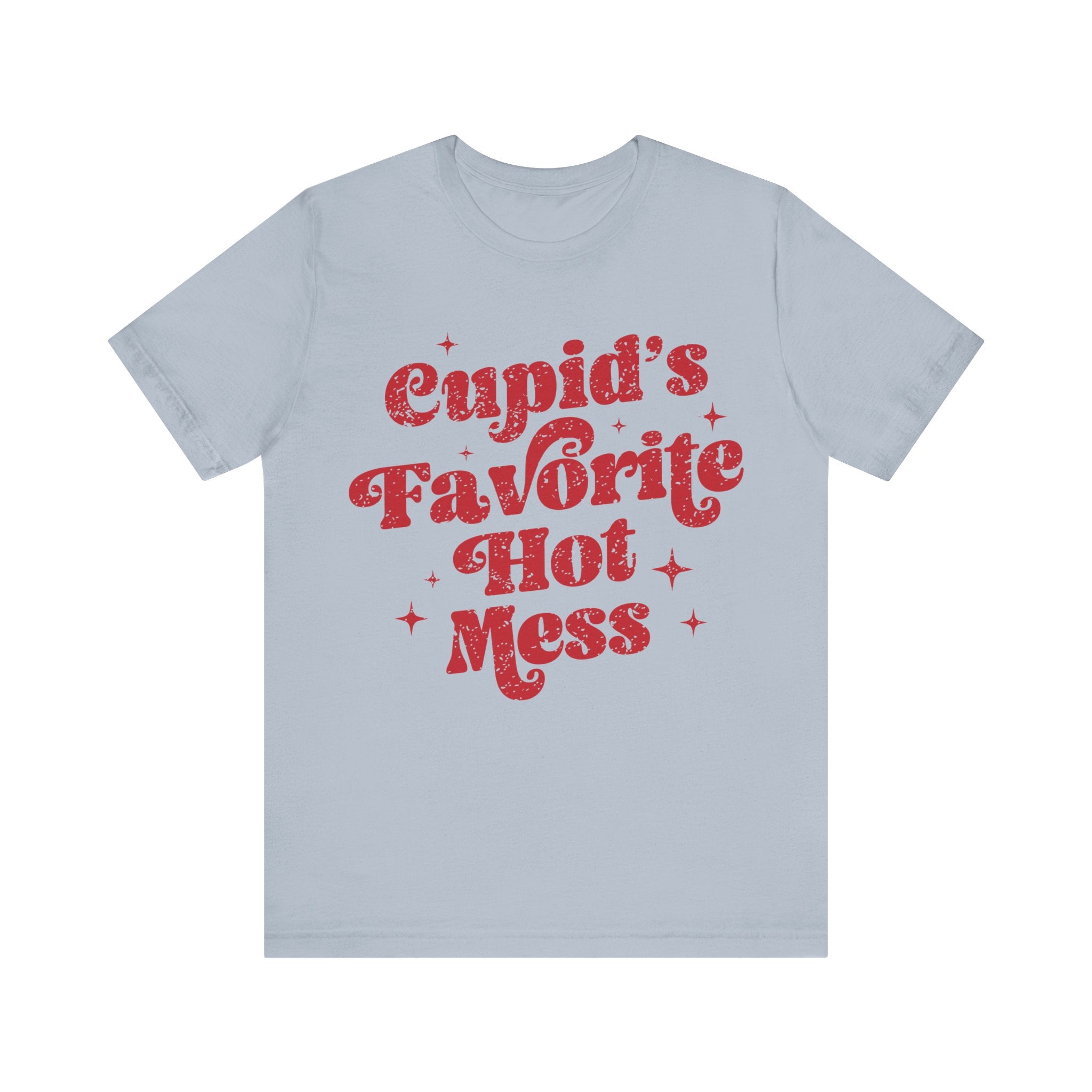 Cupid’s Favourite Hot Mess Valentines Shirt – Cheeky Love Graphic Shirt