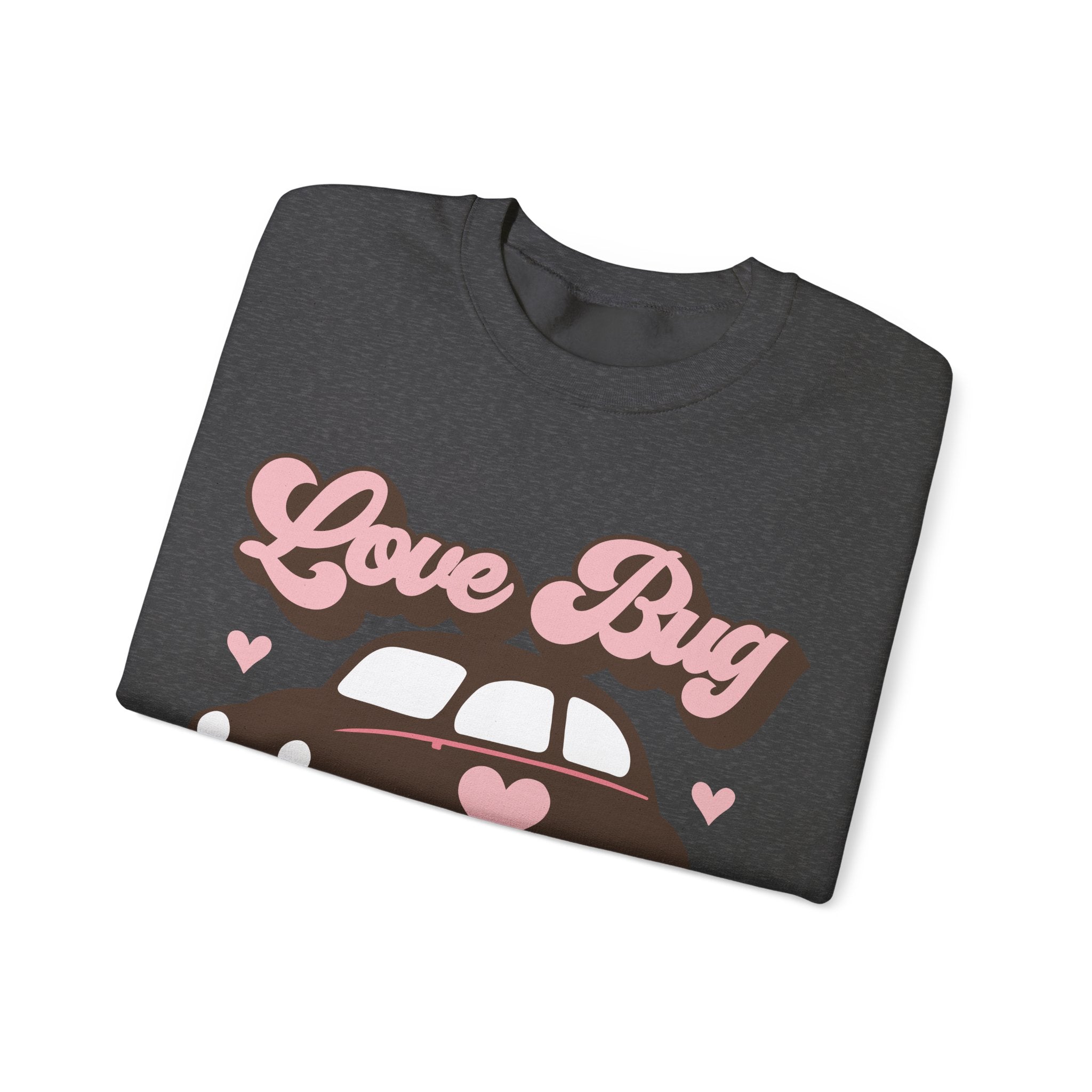 Love Bug Valentines Sweatshirt – Cute Valentine’s Day Crewneck Sweatshirt