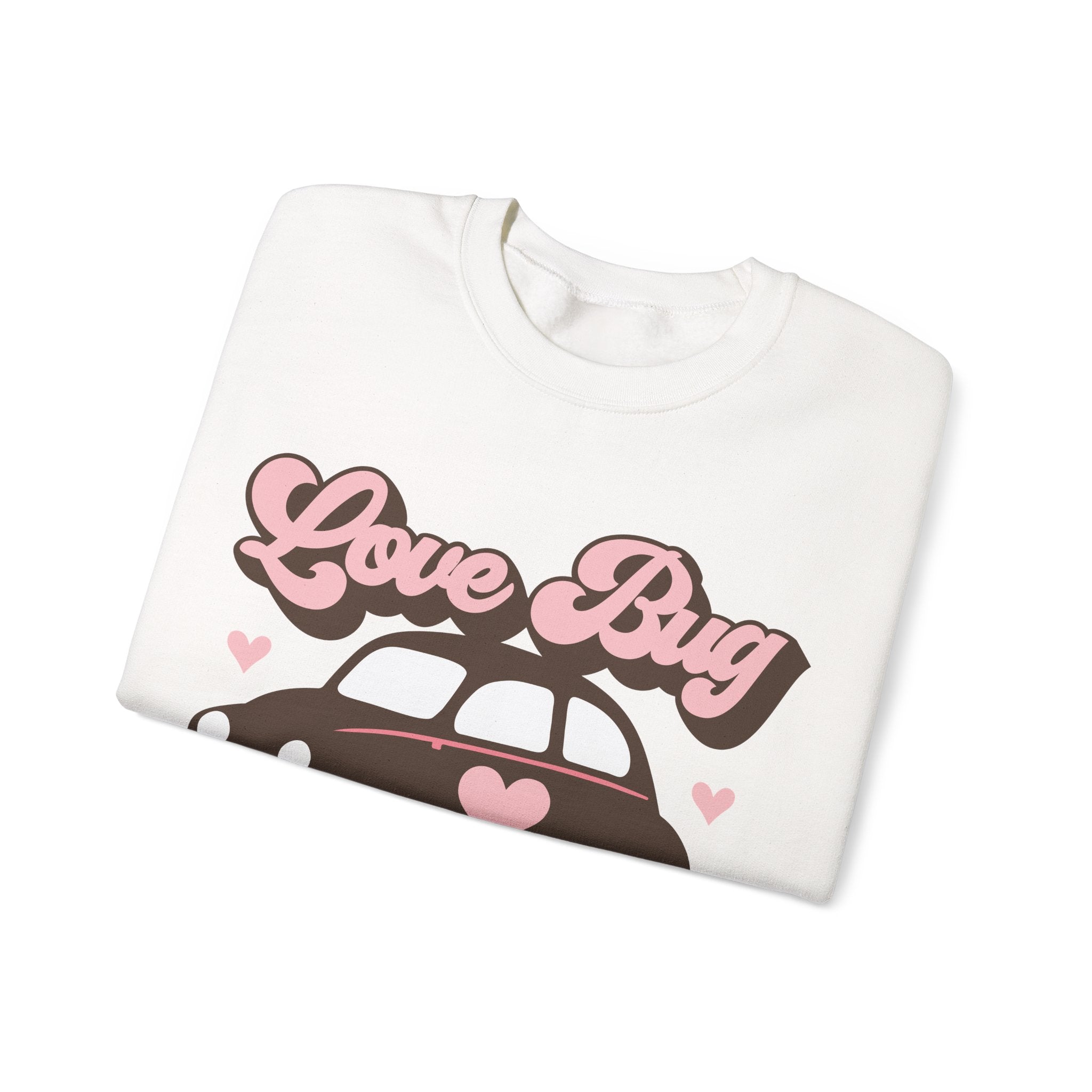 Love Bug Valentines Sweatshirt – Cute Valentine’s Day Crewneck Sweatshirt
