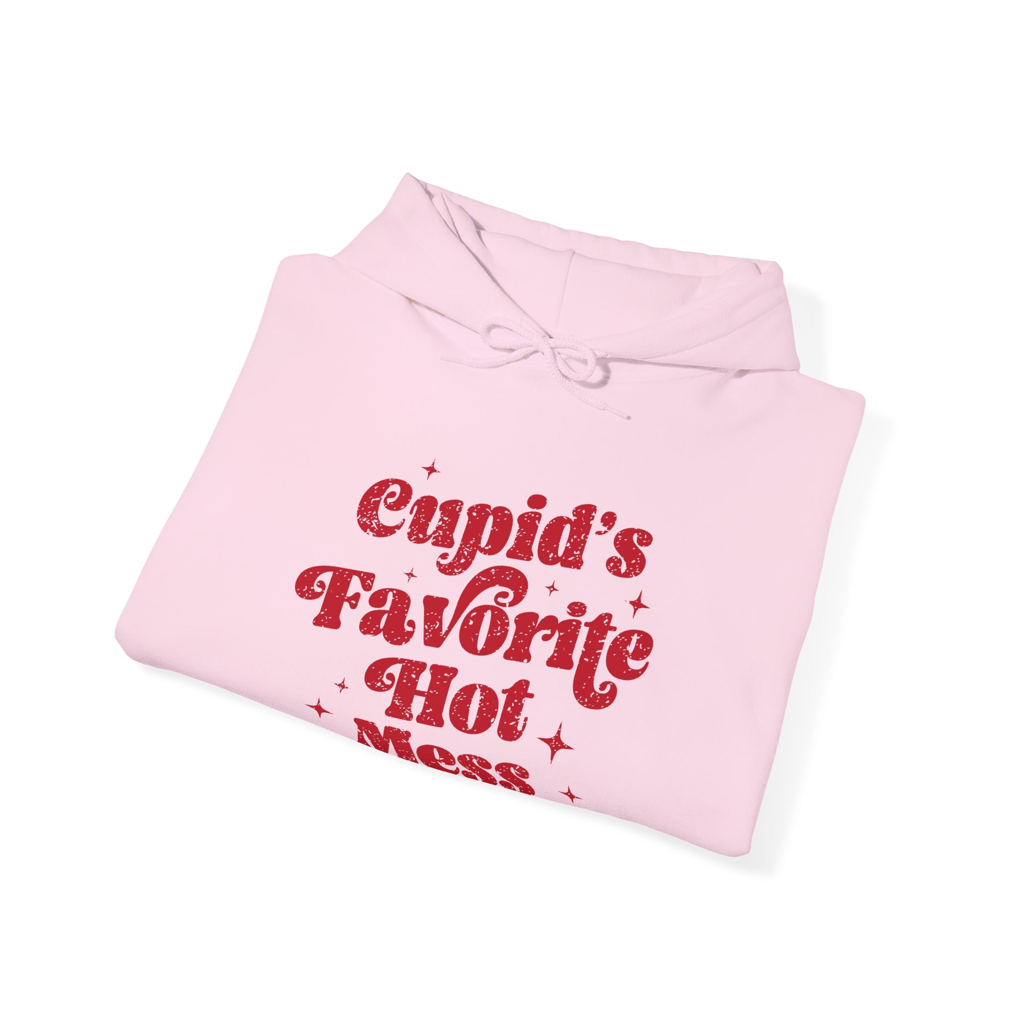 Cupid's Favourite Hot Mess Valentines Hoodie – Cozy Valentine’s Day Hoodie