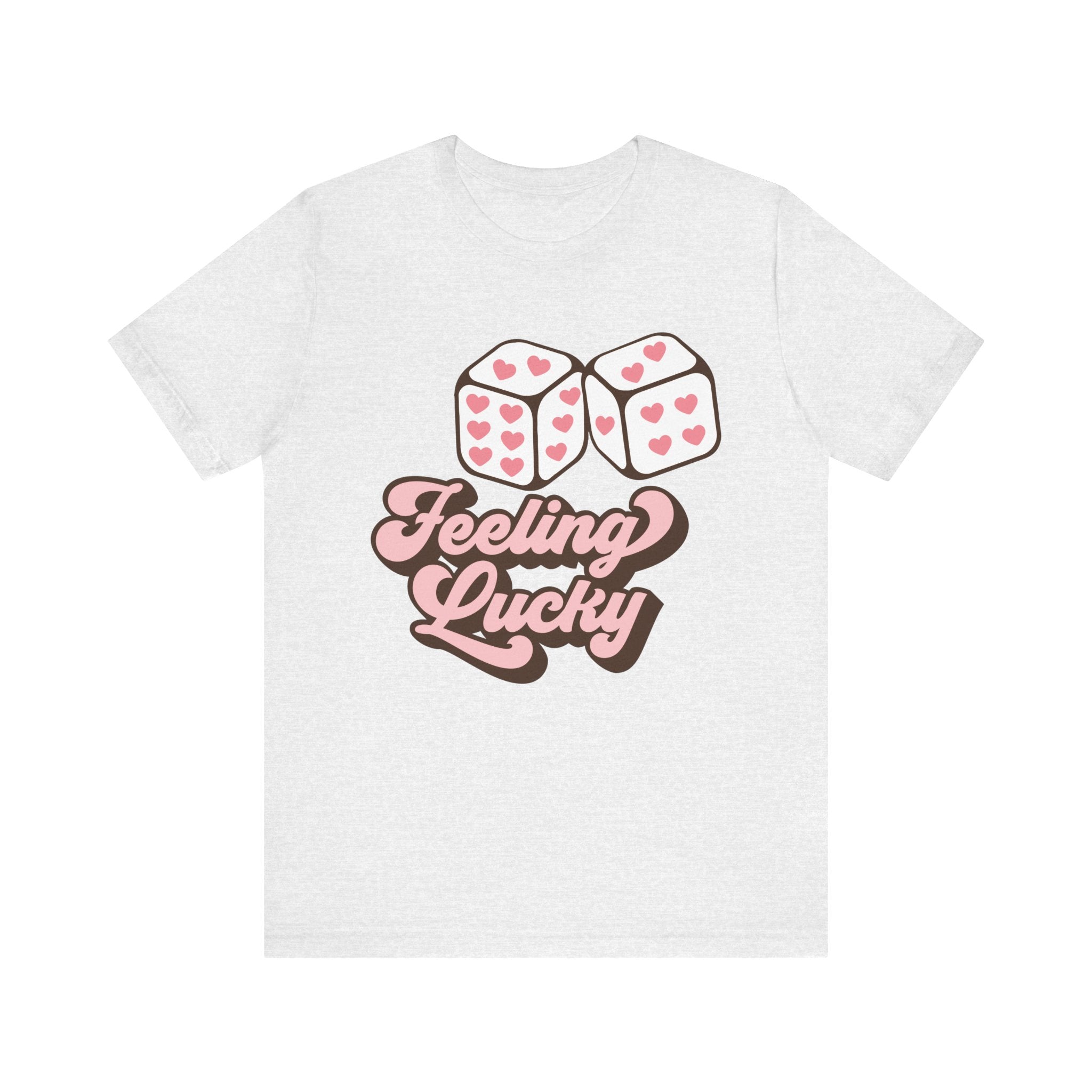 Feeling Lucky Valentines Shirt – Cute Valentine’s Day Love Tee