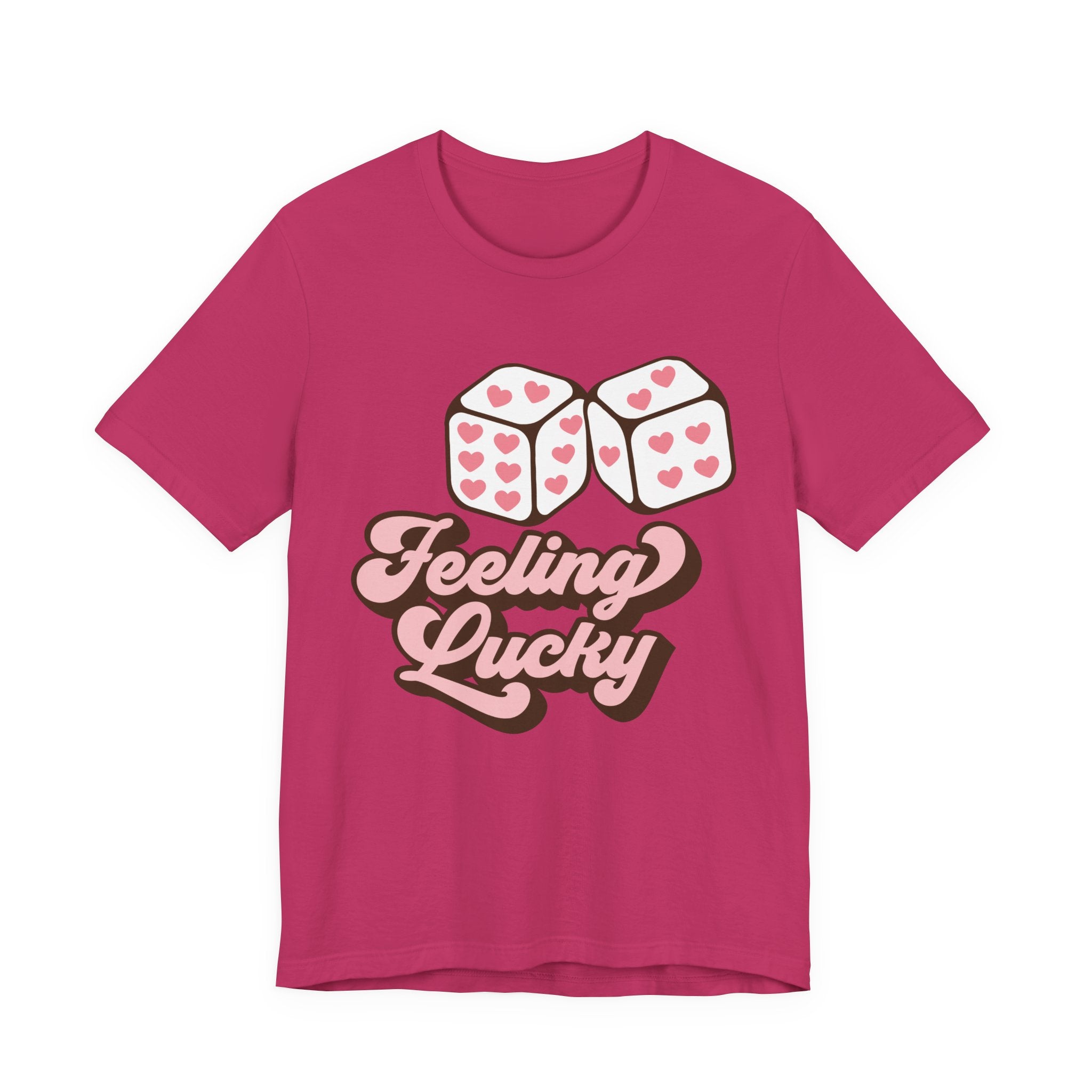 Feeling Lucky Valentines Shirt – Cute Valentine’s Day Love Tee