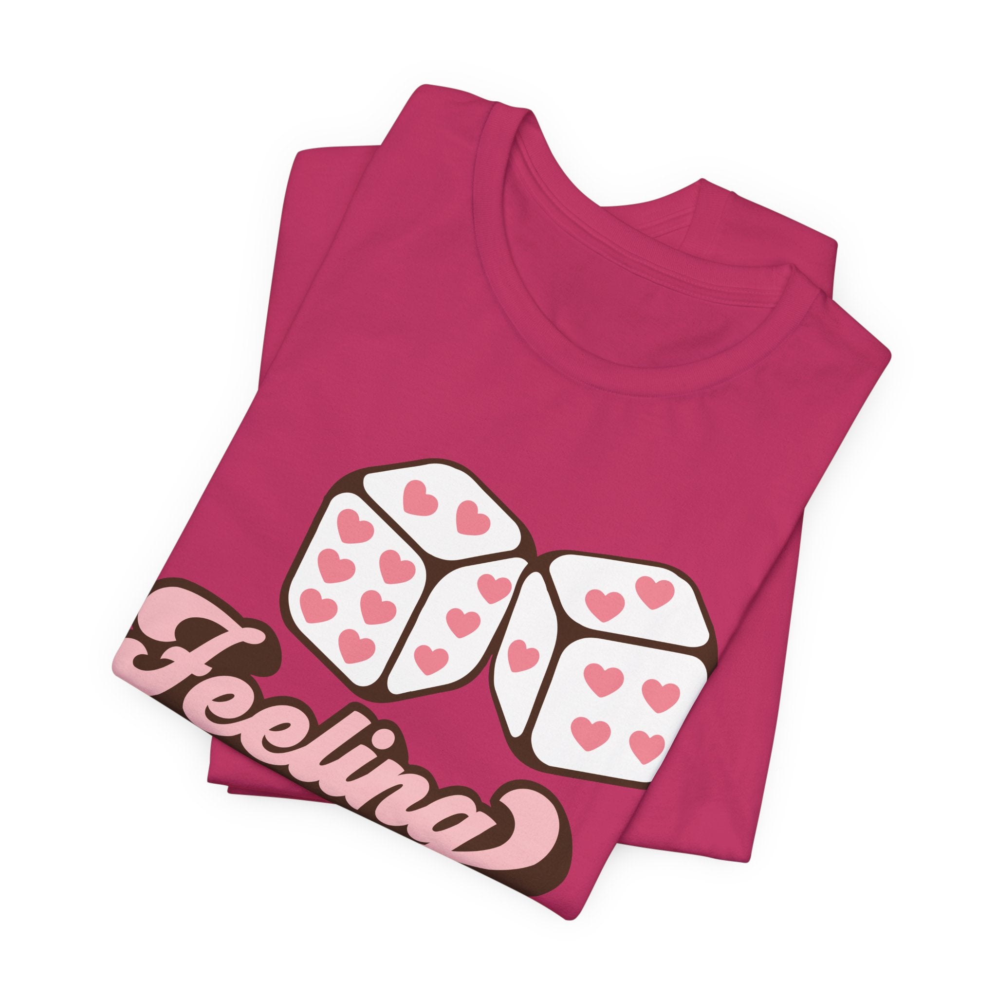 Feeling Lucky Valentines Shirt – Cute Valentine’s Day Love Tee