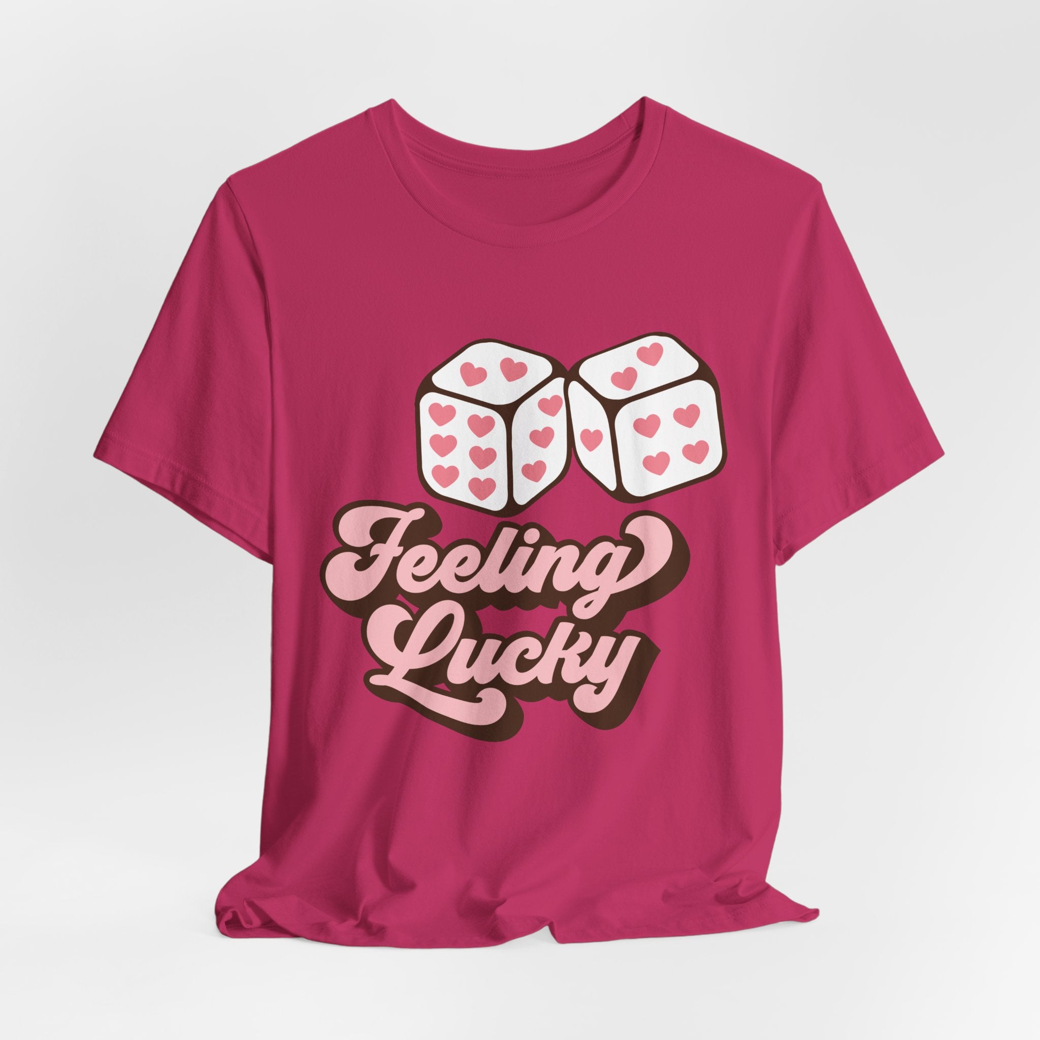 Feeling Lucky Valentines Shirt – Cute Valentine’s Day Love Tee