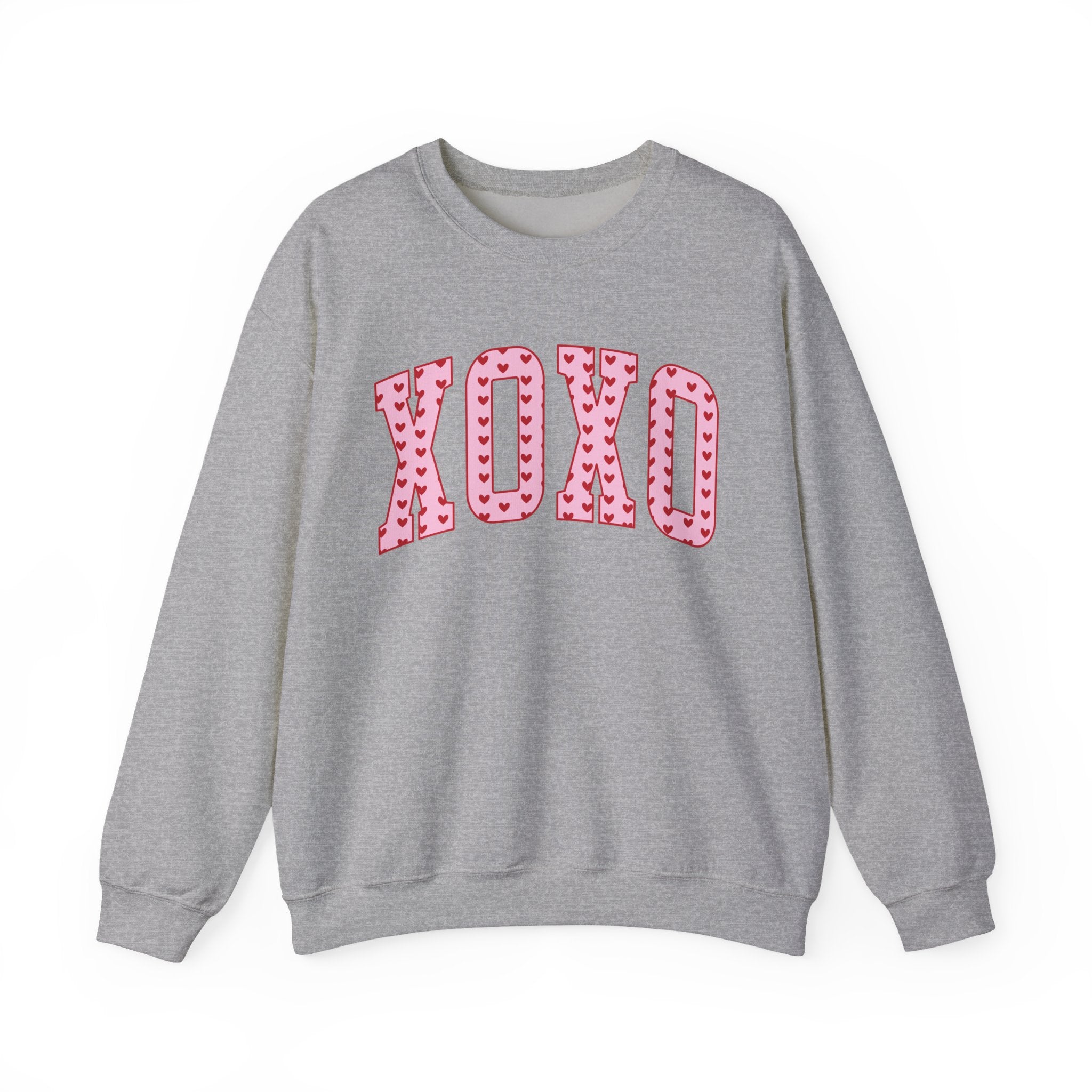XOXO Valentines Sweatshirt – Cute Valentine’s Day Crewneck Sweatshirt