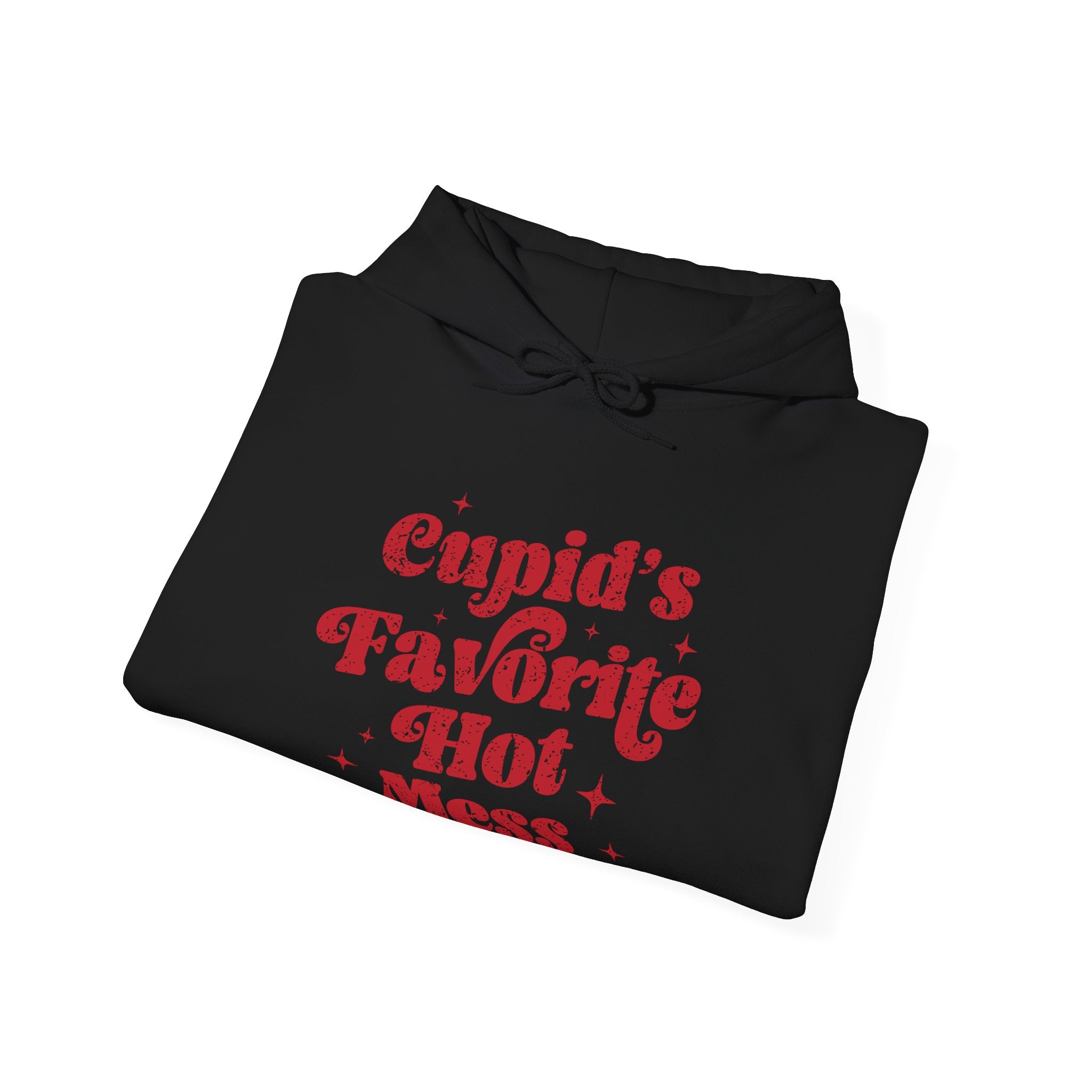 Cupid's Favourite Hot Mess Valentines Hoodie – Cozy Valentine’s Day Hoodie