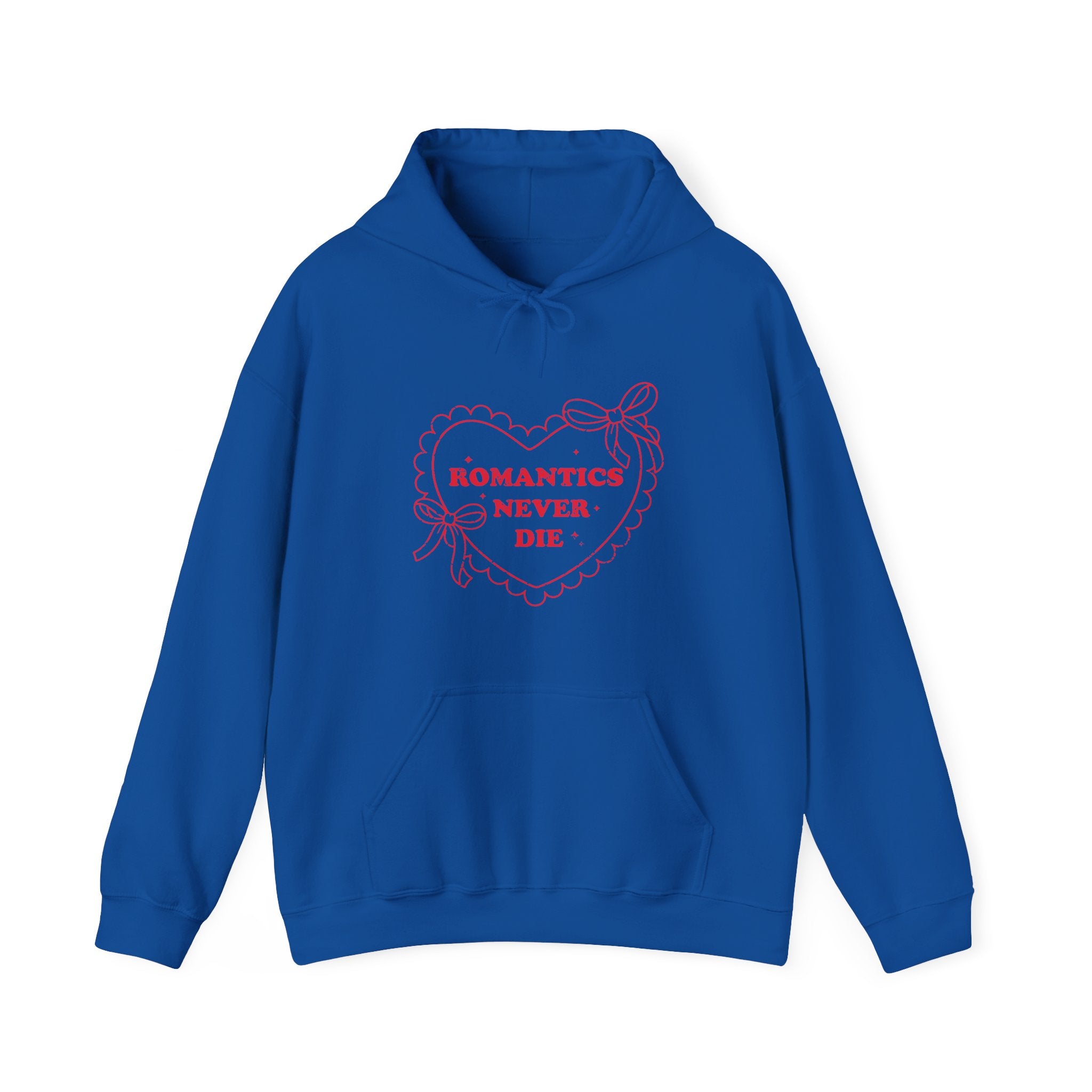 Romantics Never Die Valentine Hoodie – Cute Valentine’s Day Hoodie
