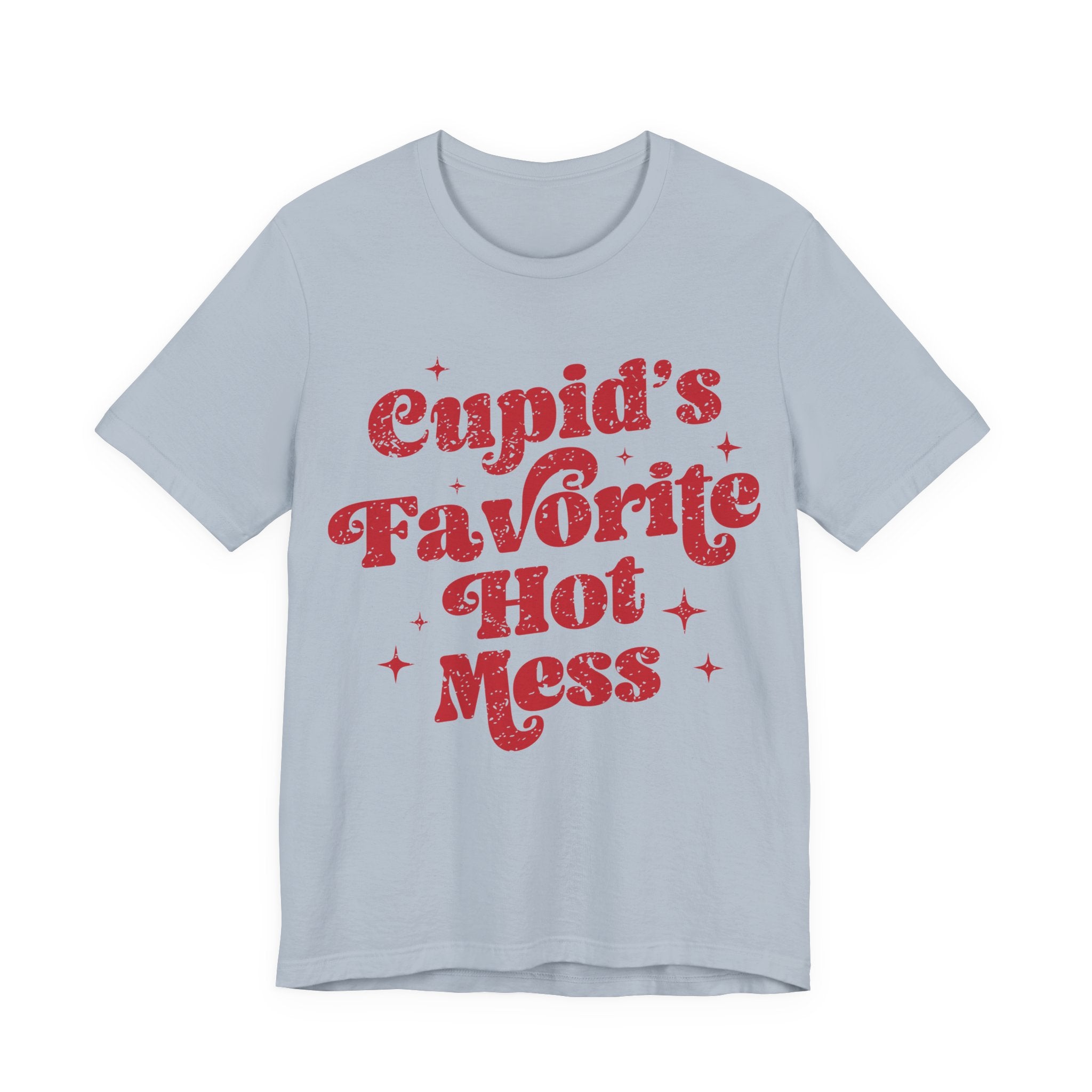Cupid’s Favourite Hot Mess Valentines Shirt – Cheeky Love Graphic Shirt