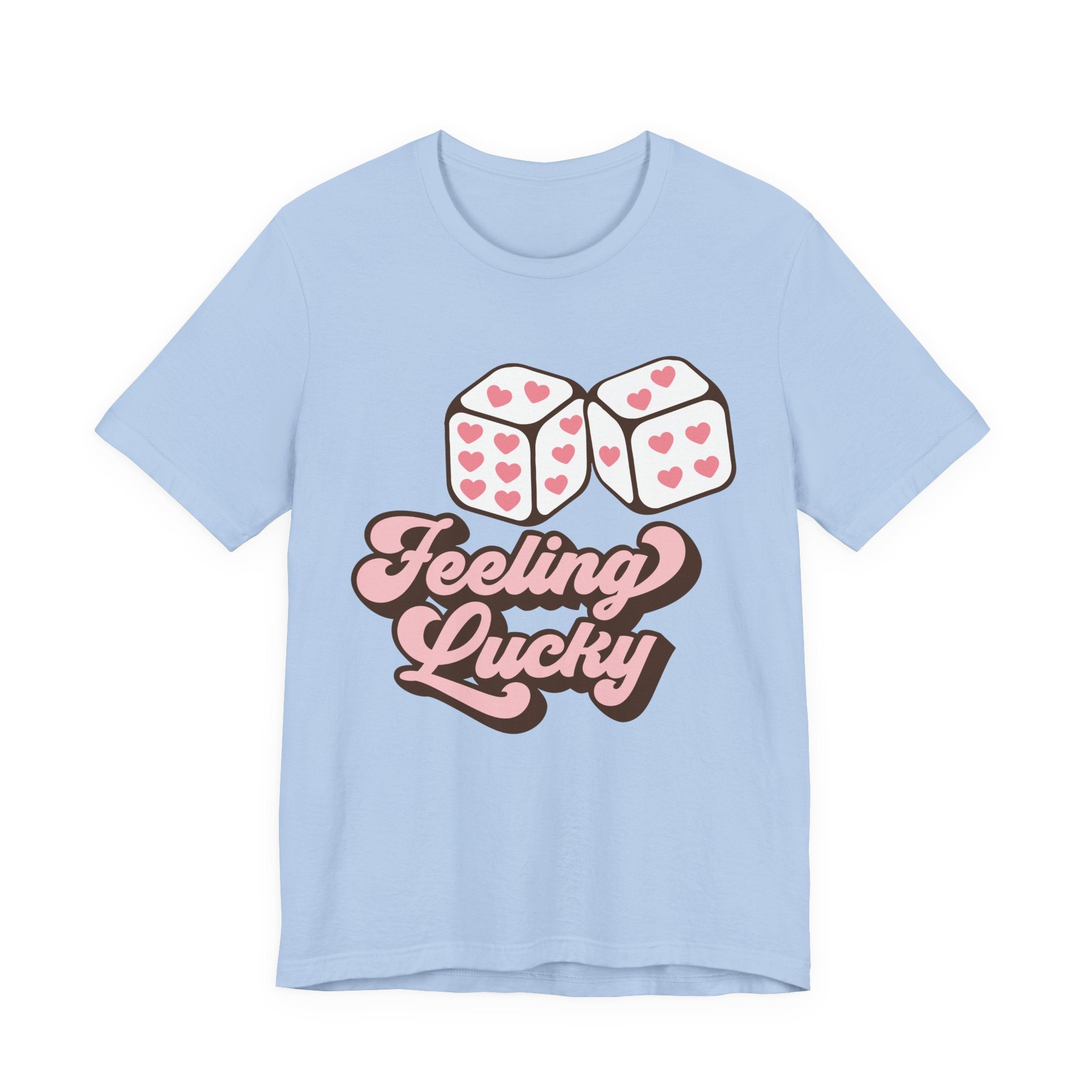 Feeling Lucky Valentines Shirt – Cute Valentine’s Day Love Tee