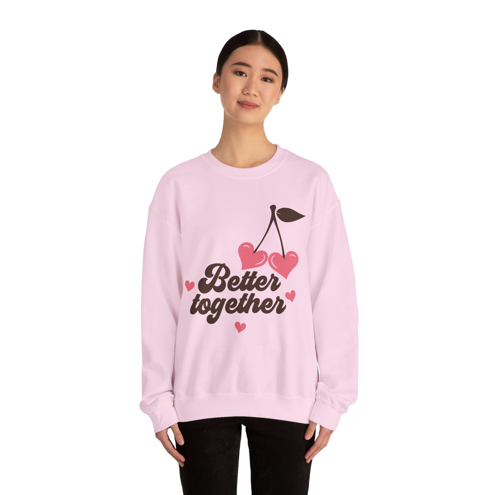 Better Together Valentines Sweatshirt – Cozy Couple Valentine’s Day Crewneck