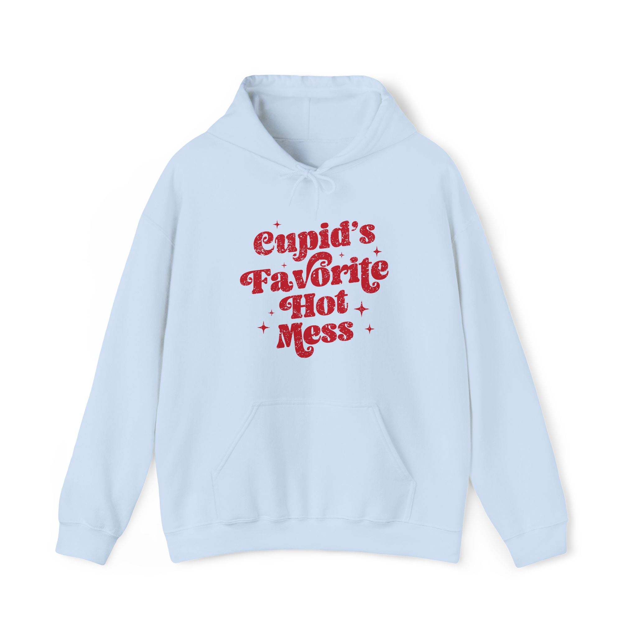 Cupid's Favourite Hot Mess Valentines Hoodie – Cozy Valentine’s Day Hoodie