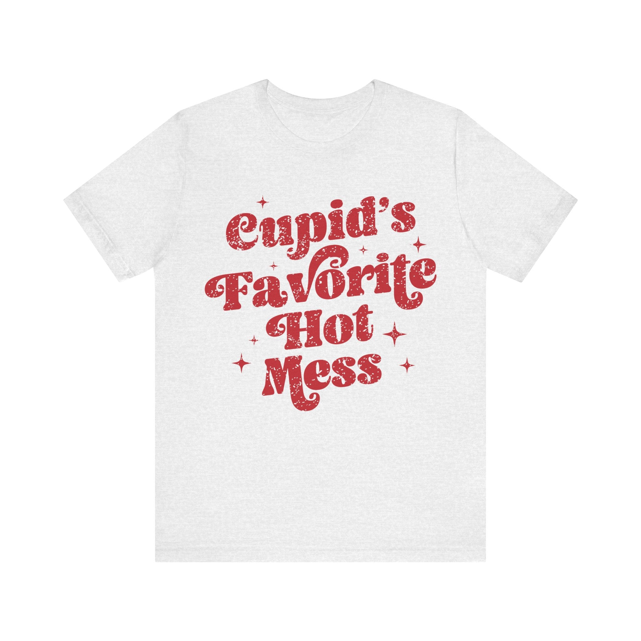 Cupid’s Favourite Hot Mess Valentines Shirt – Cheeky Love Graphic Shirt