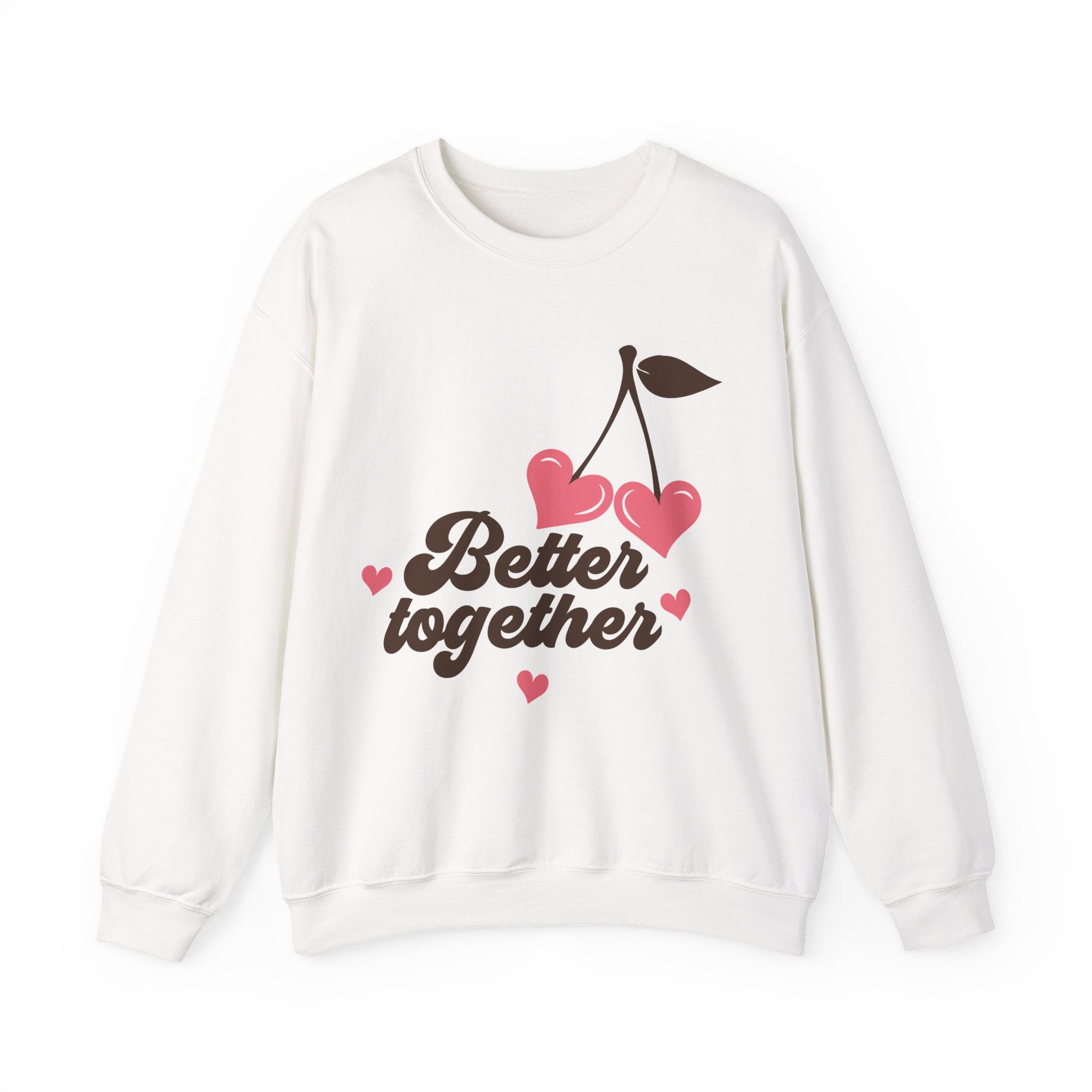 Better Together Valentines Sweatshirt – Cozy Couple Valentine’s Day Crewneck