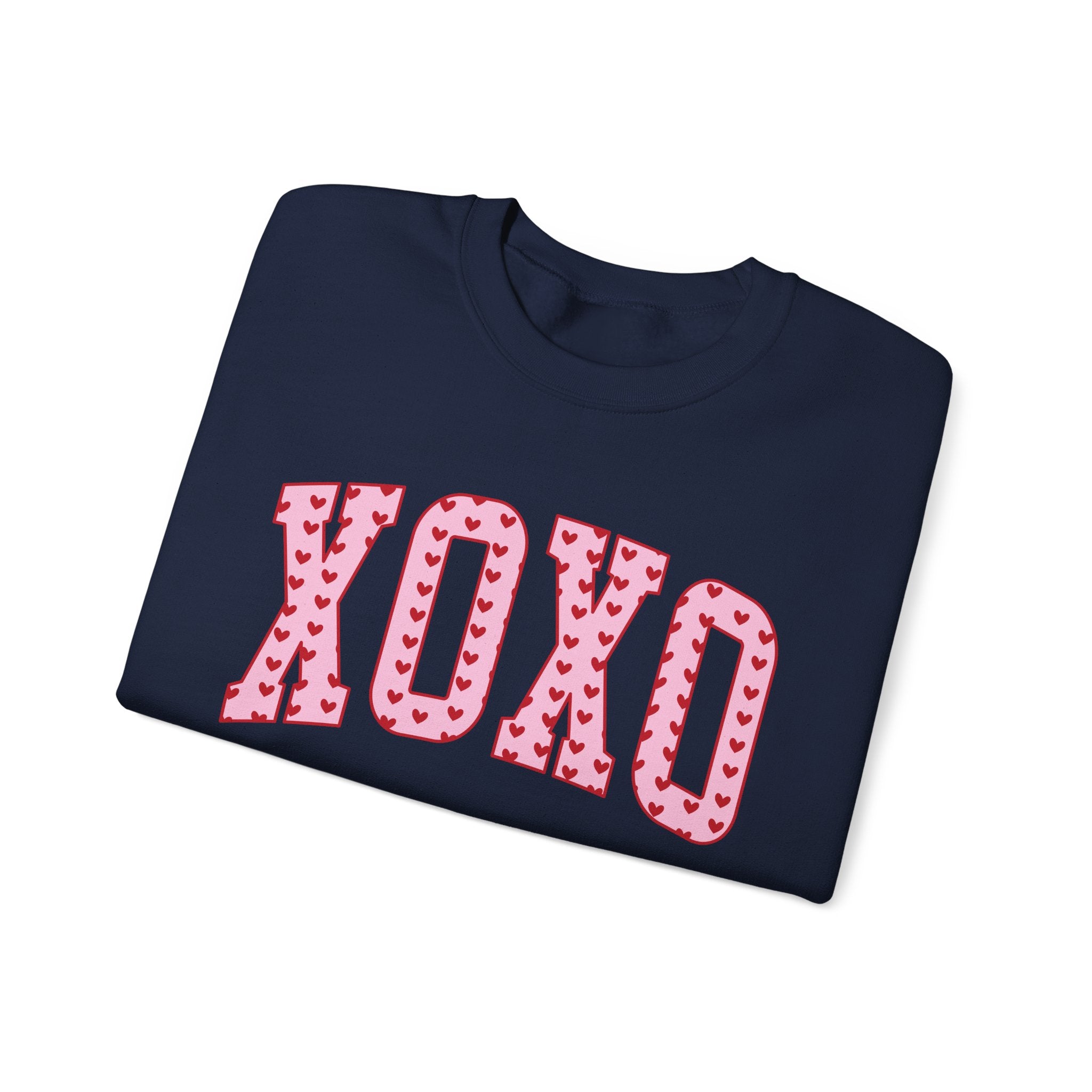XOXO Valentines Sweatshirt – Cute Valentine’s Day Crewneck Sweatshirt