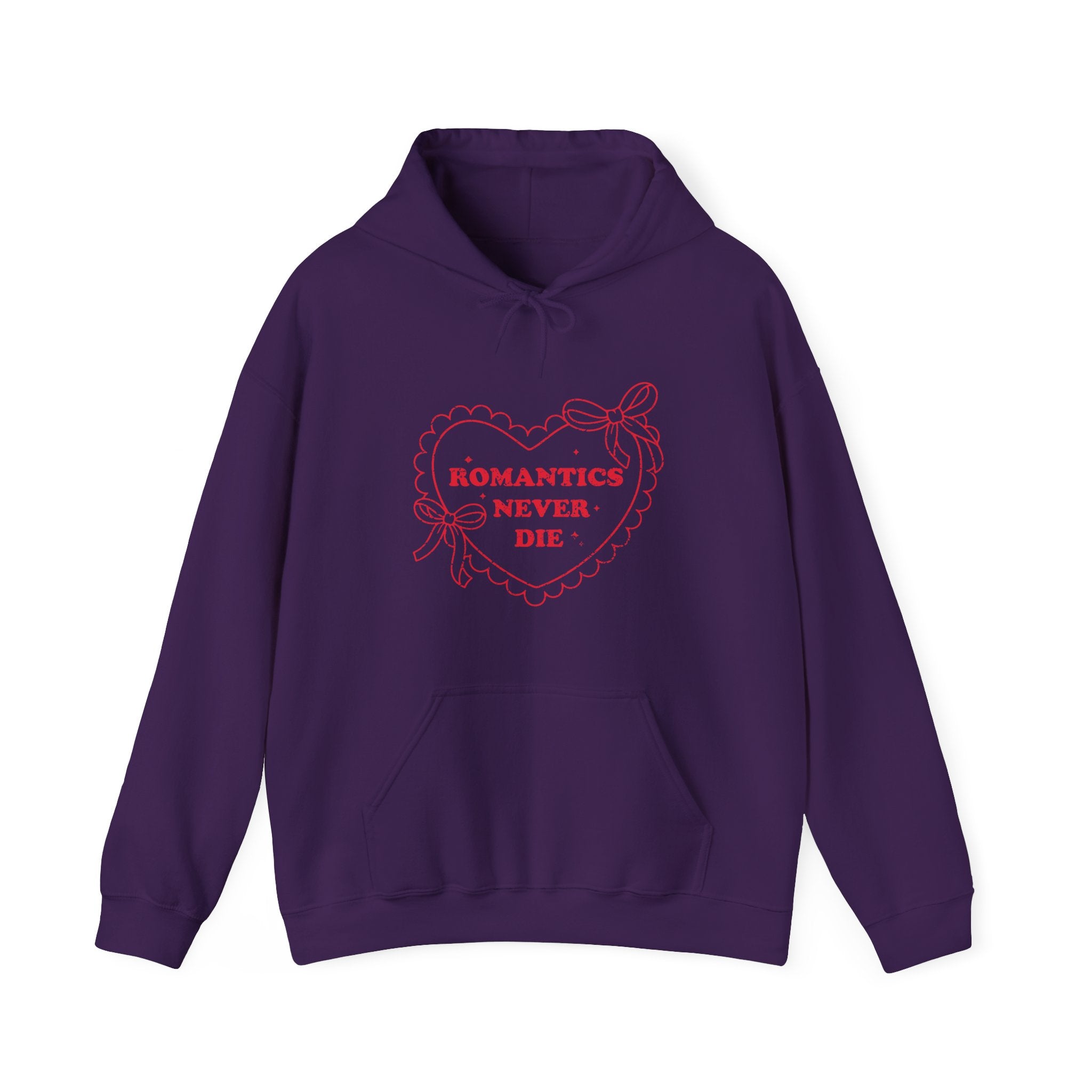 Romantics Never Die Valentine Hoodie – Cute Valentine’s Day Hoodie