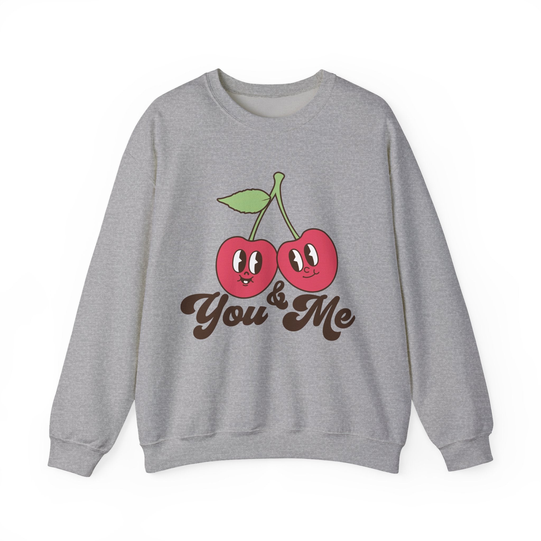 You and Me Valentines Sweatshirt – Cozy Couple Valentine’s Day Crewneck