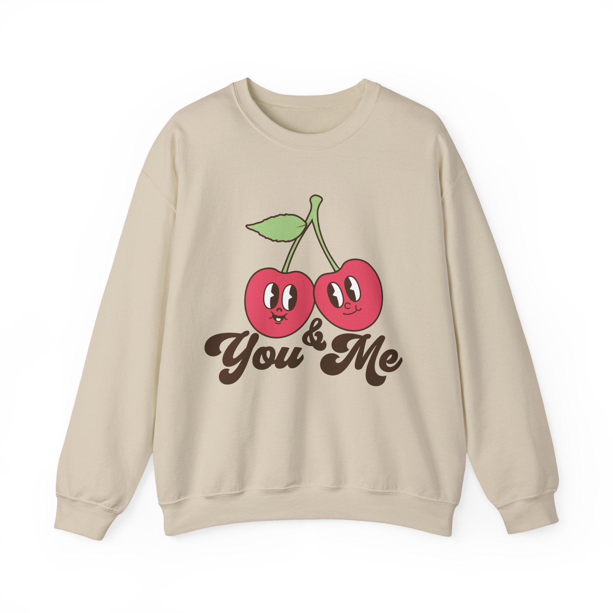 You and Me Valentines Sweatshirt – Cozy Couple Valentine’s Day Crewneck