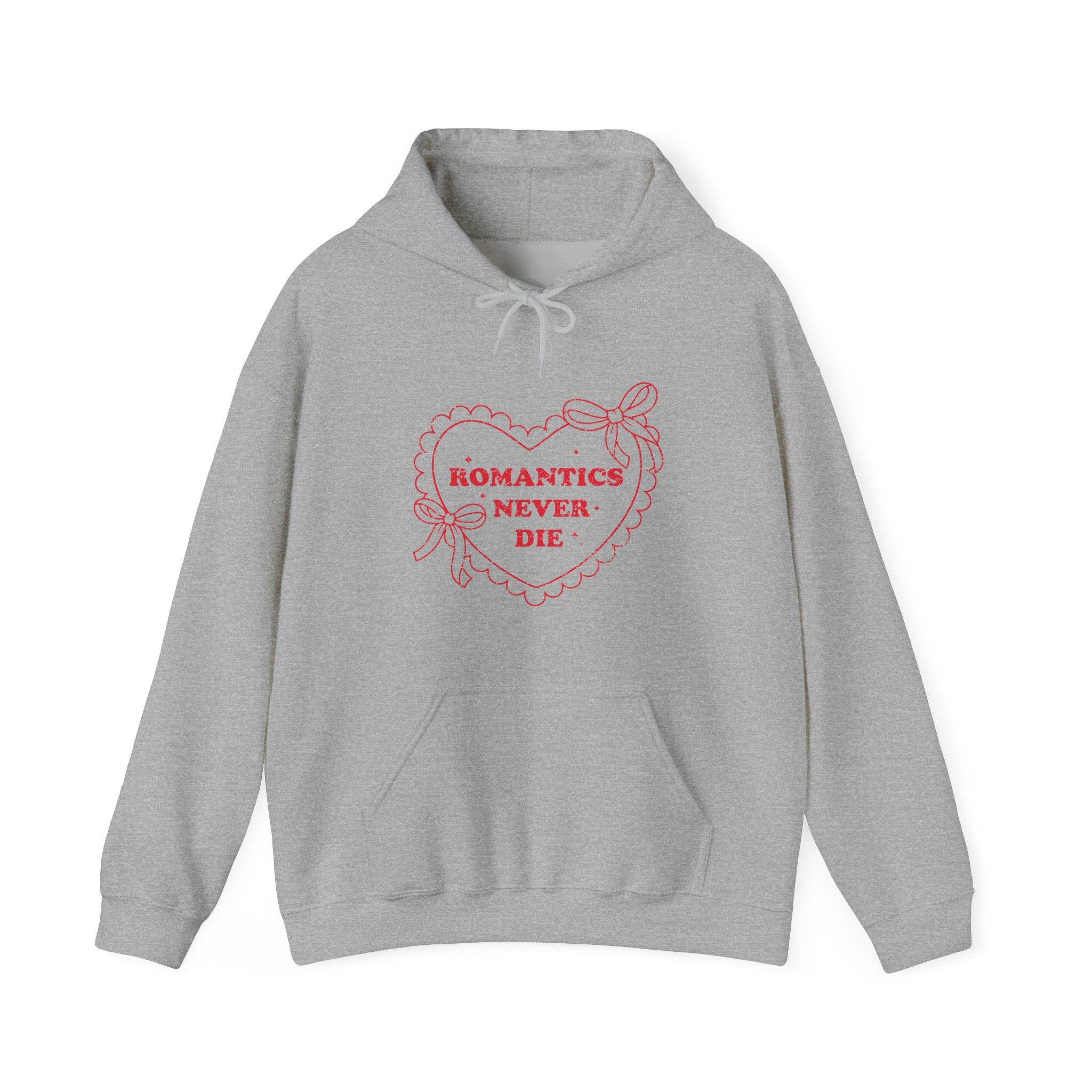 Romantics Never Die Valentine Hoodie – Cute Valentine’s Day Hoodie
