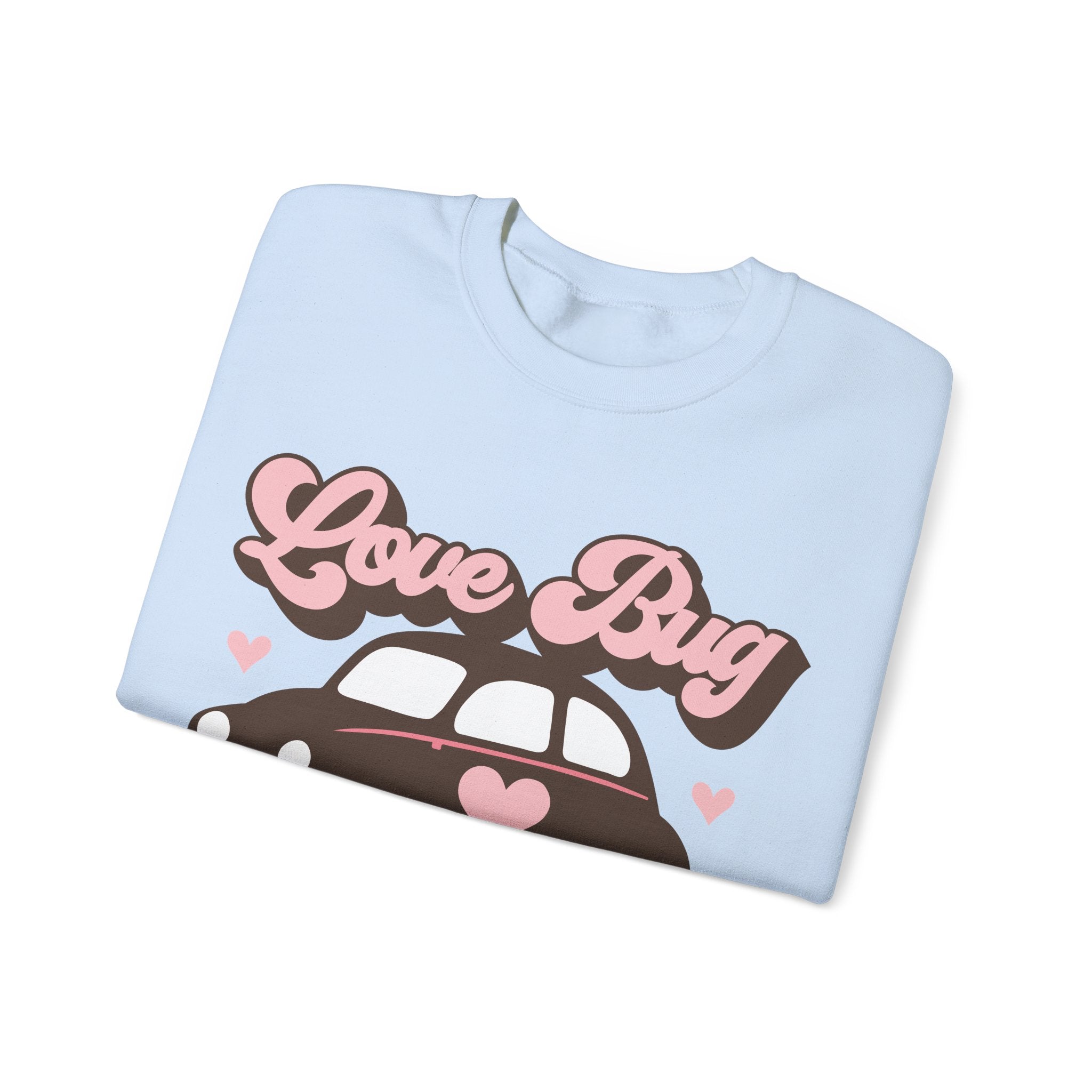 Love Bug Valentines Sweatshirt – Cute Valentine’s Day Crewneck Sweatshirt