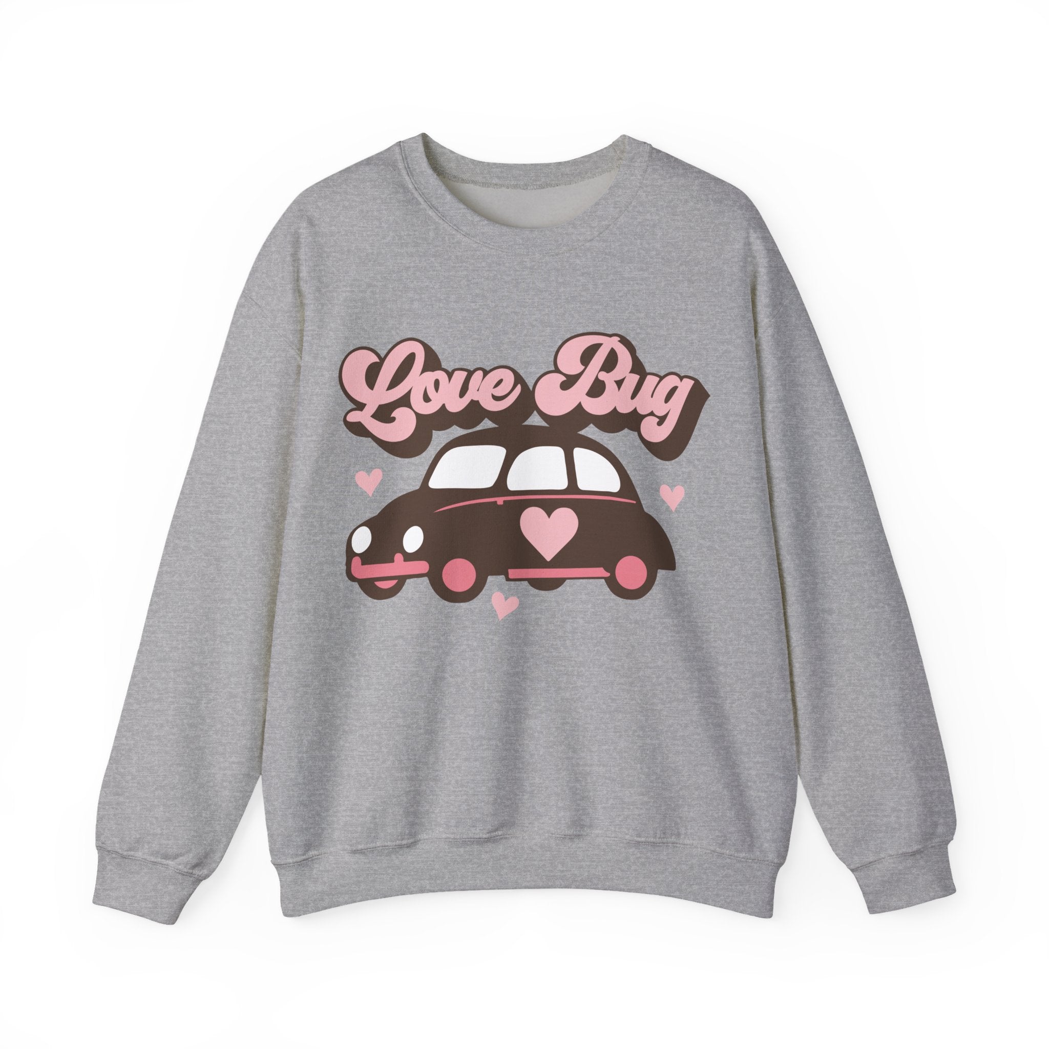Love Bug Valentines Sweatshirt – Cute Valentine’s Day Crewneck Sweatshirt