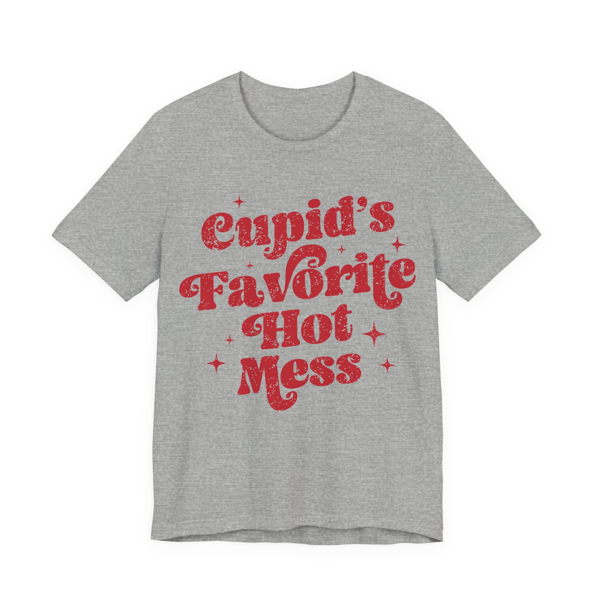 Cupid’s Favourite Hot Mess Valentines Shirt – Cheeky Love Graphic Shirt