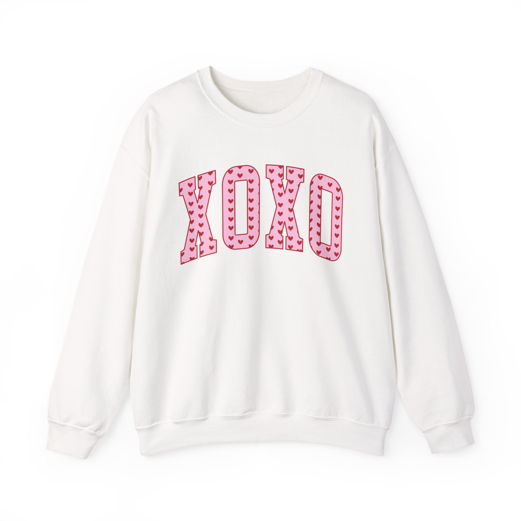 XOXO Valentines Sweatshirt – Cute Valentine’s Day Crewneck Sweatshirt
