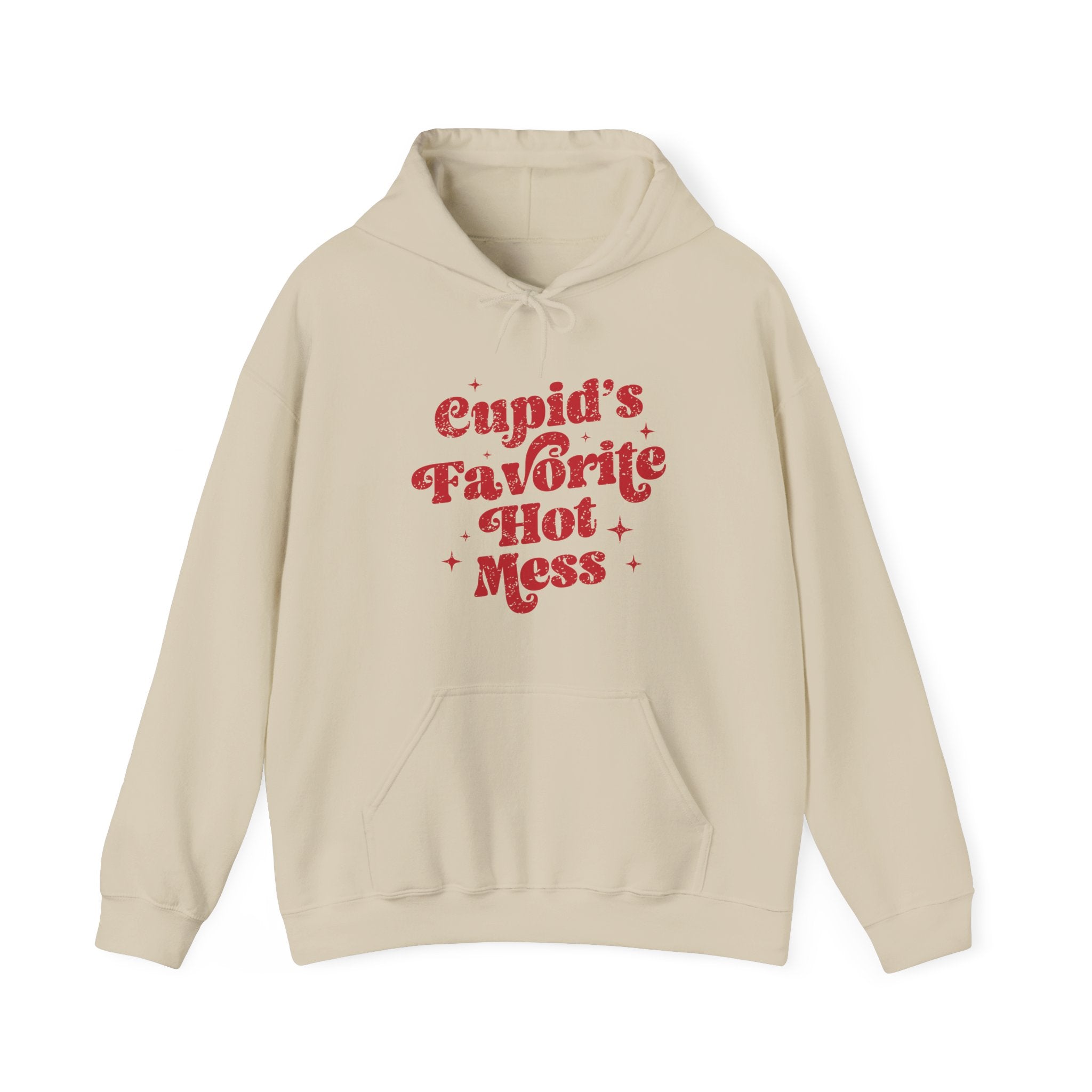 Cupid's Favourite Hot Mess Valentines Hoodie – Cozy Valentine’s Day Hoodie