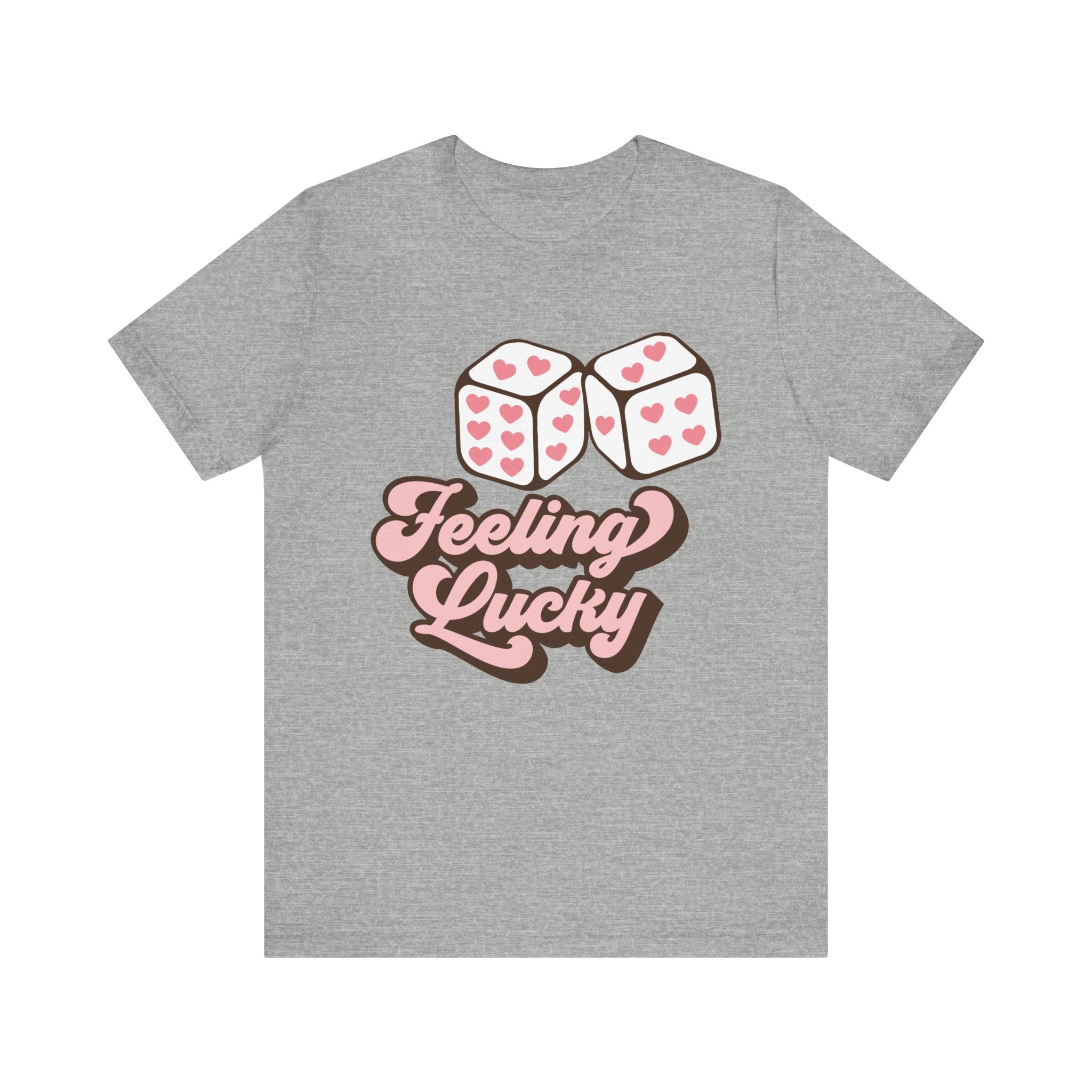 Feeling Lucky Valentines Shirt – Cute Valentine’s Day Love Tee