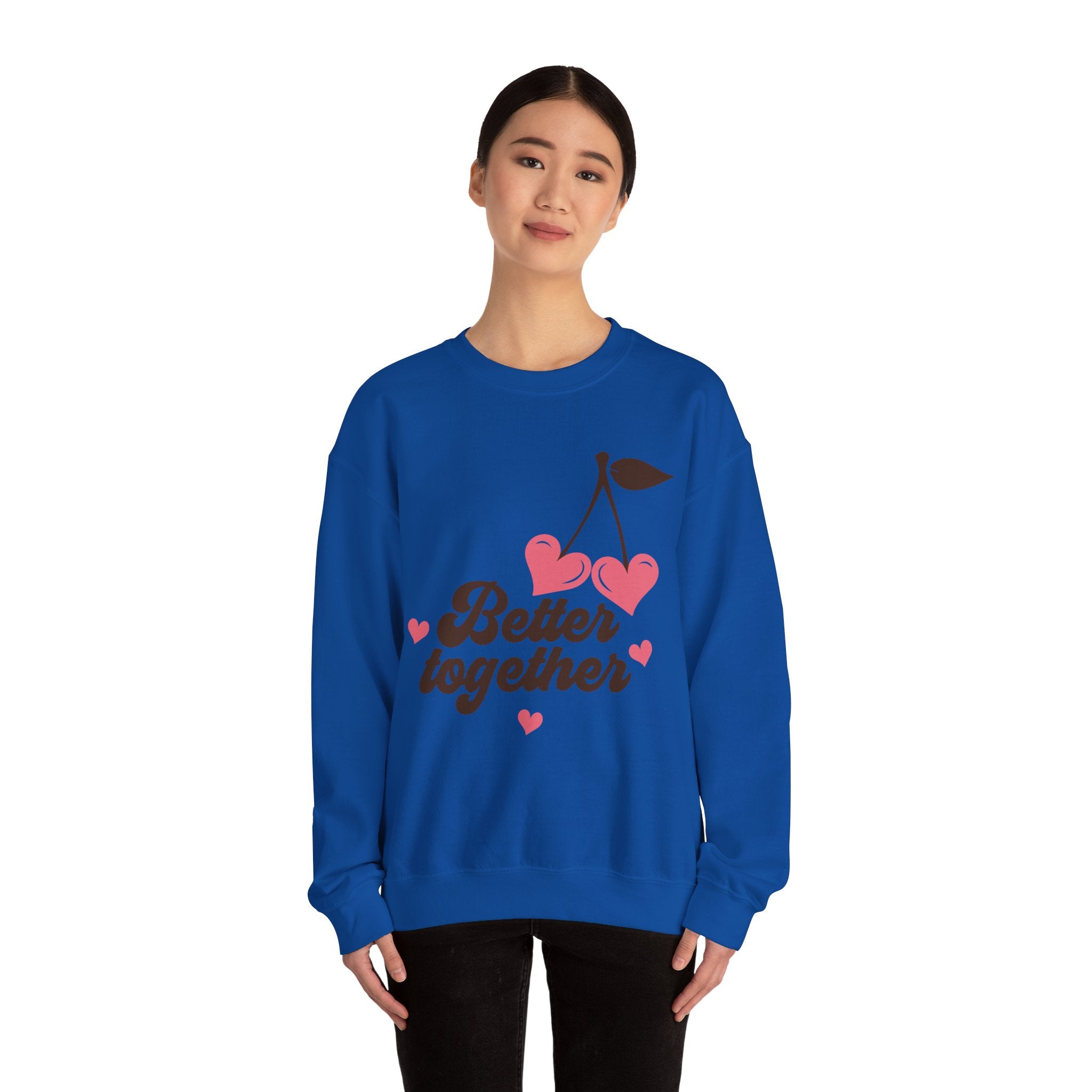 Better Together Valentines Sweatshirt – Cozy Couple Valentine’s Day Crewneck