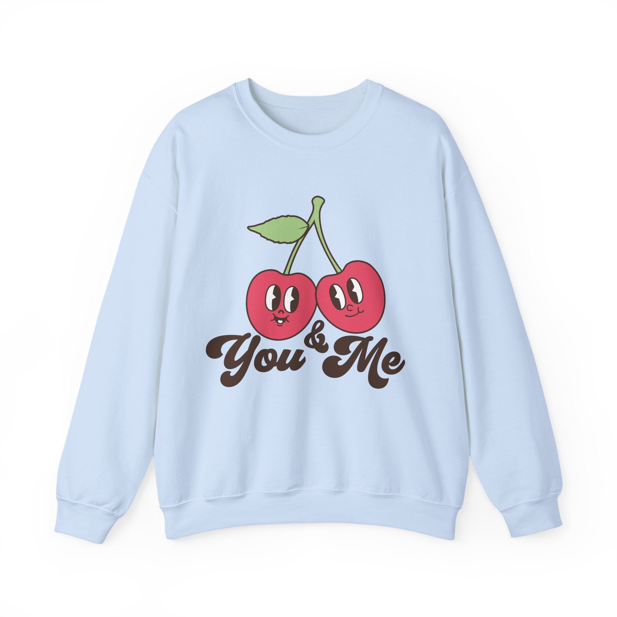 You and Me Valentines Sweatshirt – Cozy Couple Valentine’s Day Crewneck