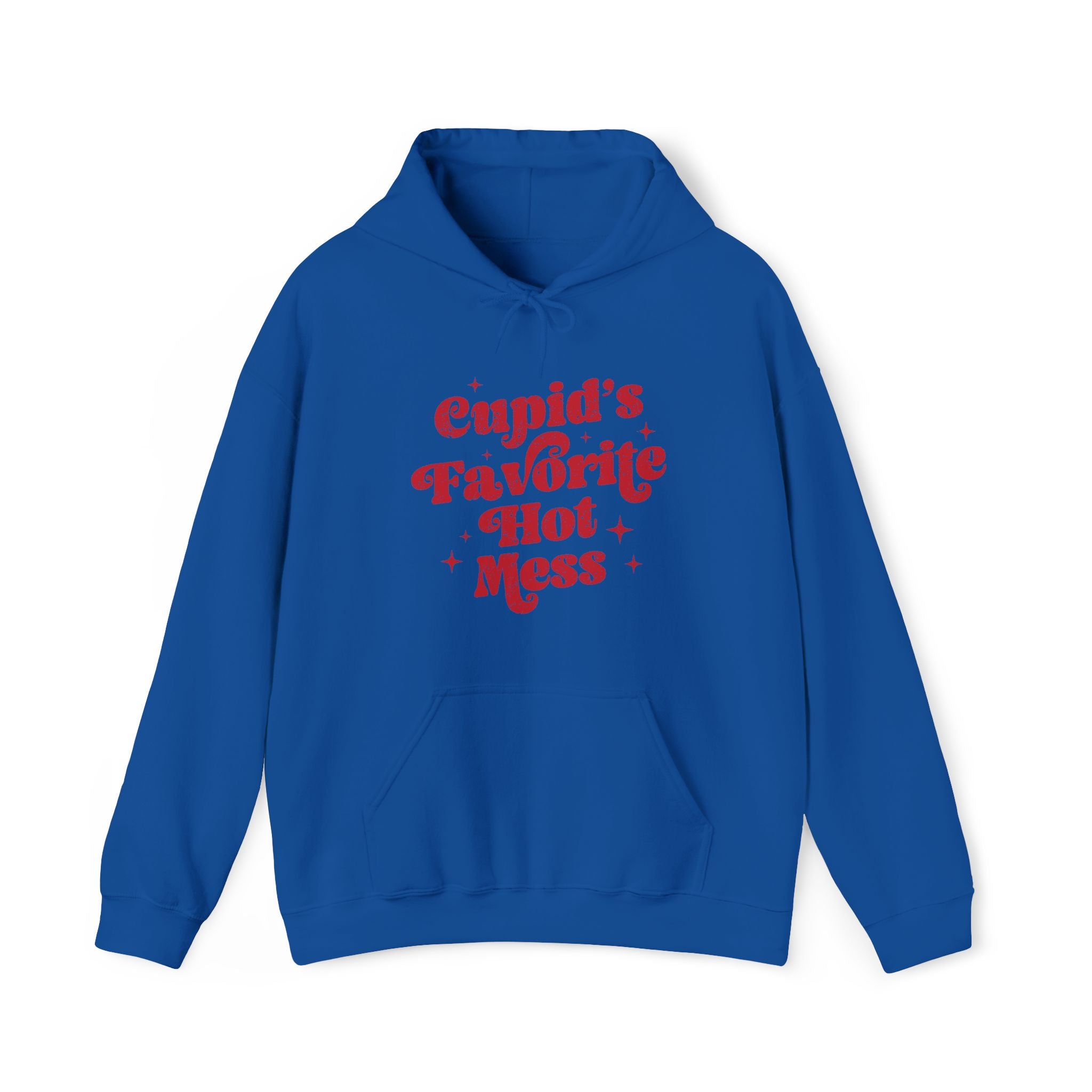 Cupid's Favourite Hot Mess Valentines Hoodie – Cozy Valentine’s Day Hoodie