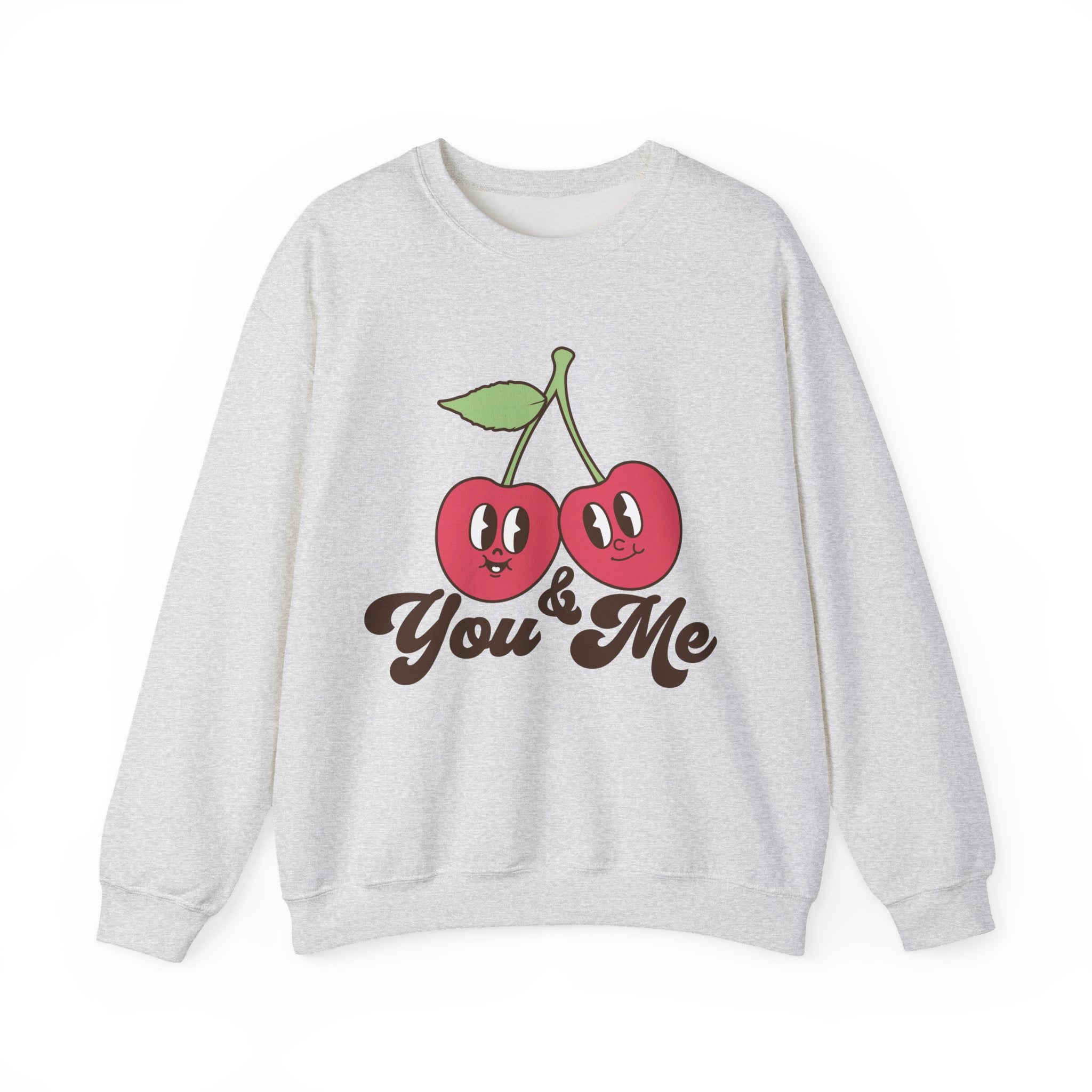 You and Me Valentines Sweatshirt – Cozy Couple Valentine’s Day Crewneck