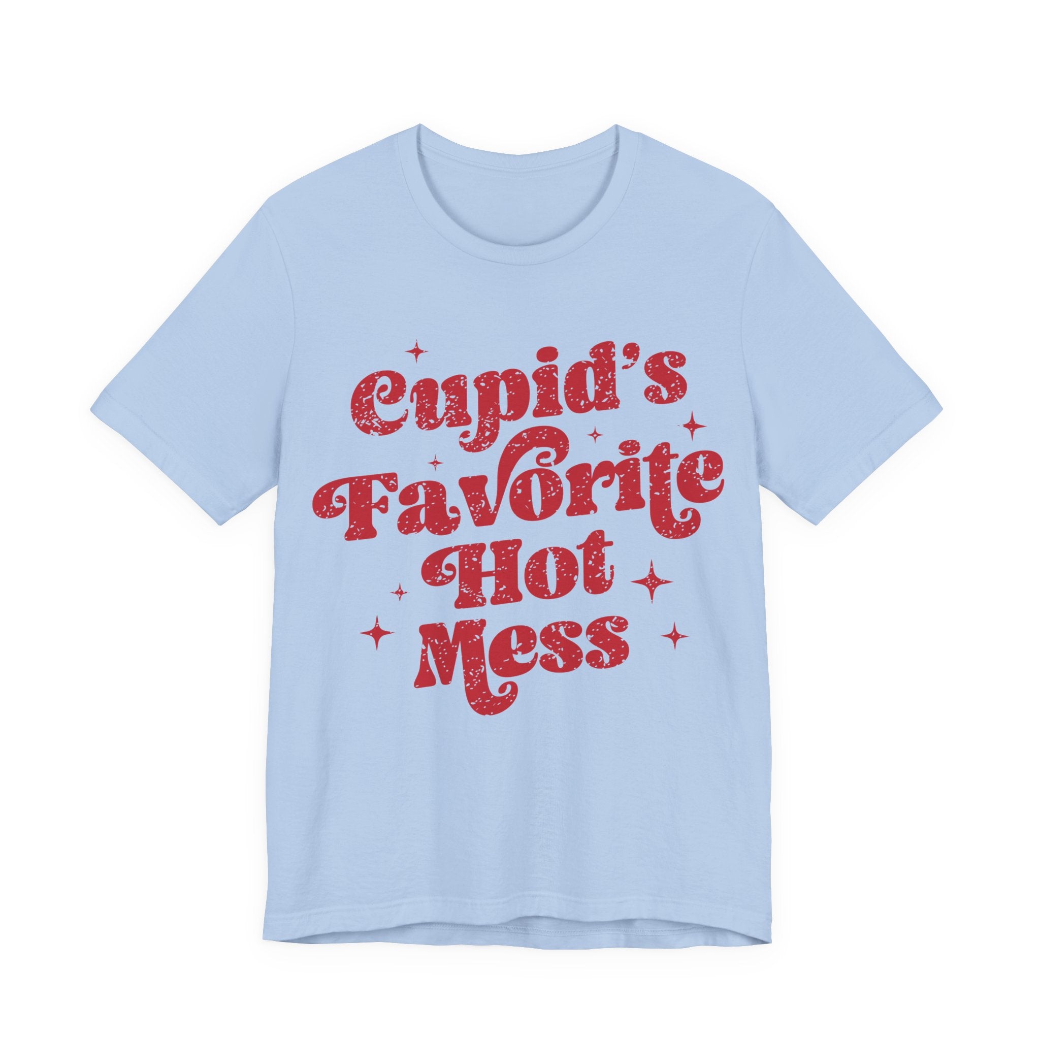 Cupid’s Favourite Hot Mess Valentines Shirt – Cheeky Love Graphic Shirt
