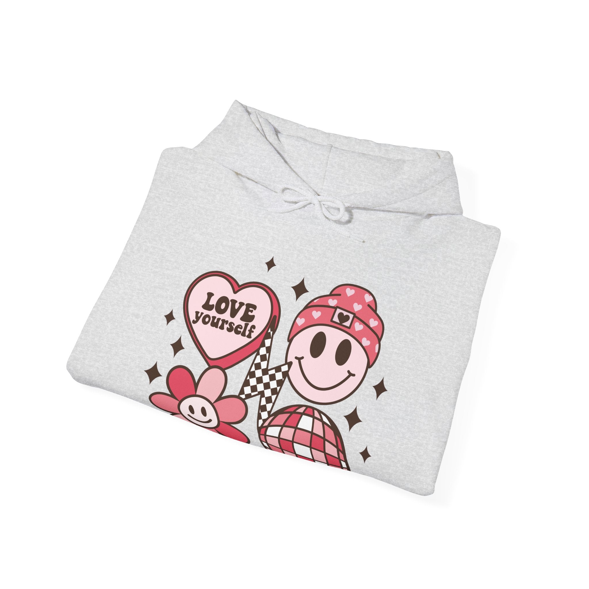 Retro Groovy Valentines Hoodie – Cozy Valentine’s Day Hoodie