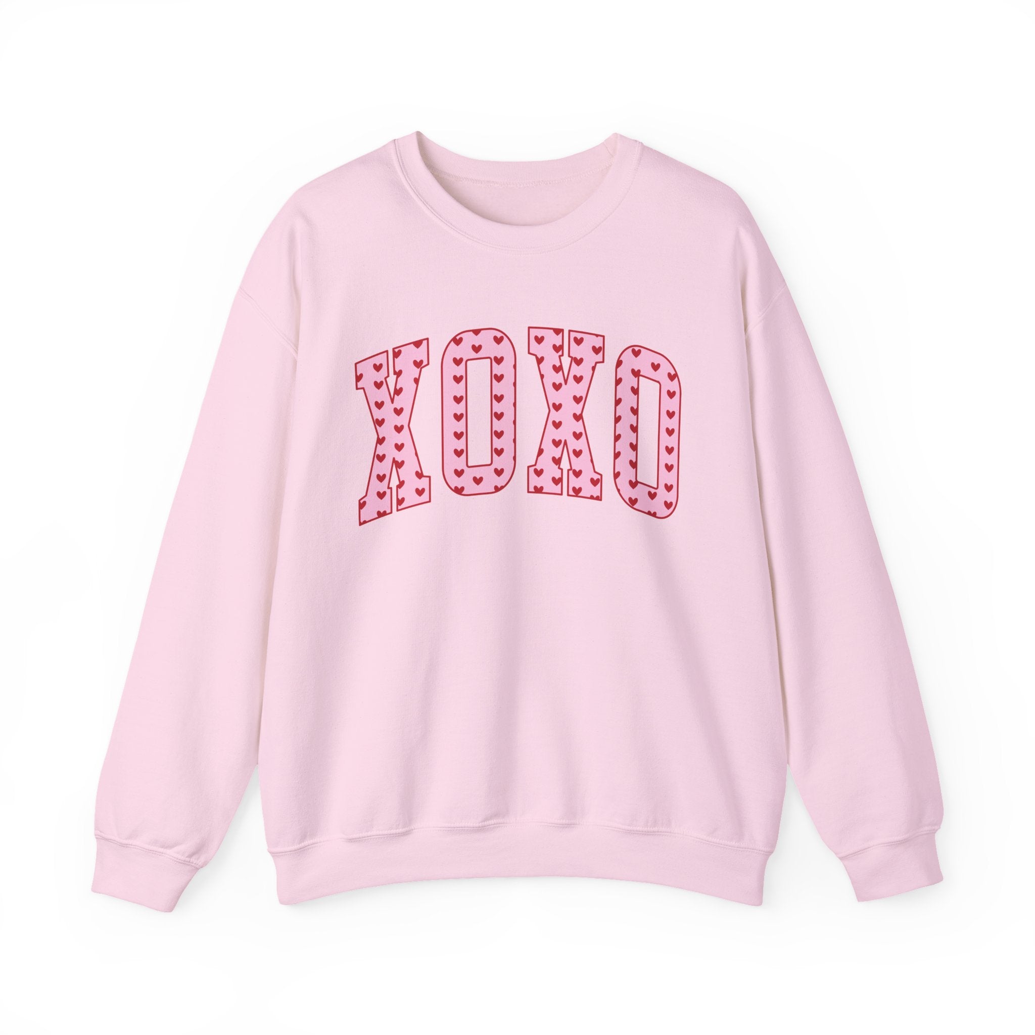 XOXO Valentines Sweatshirt – Cute Valentine’s Day Crewneck Sweatshirt