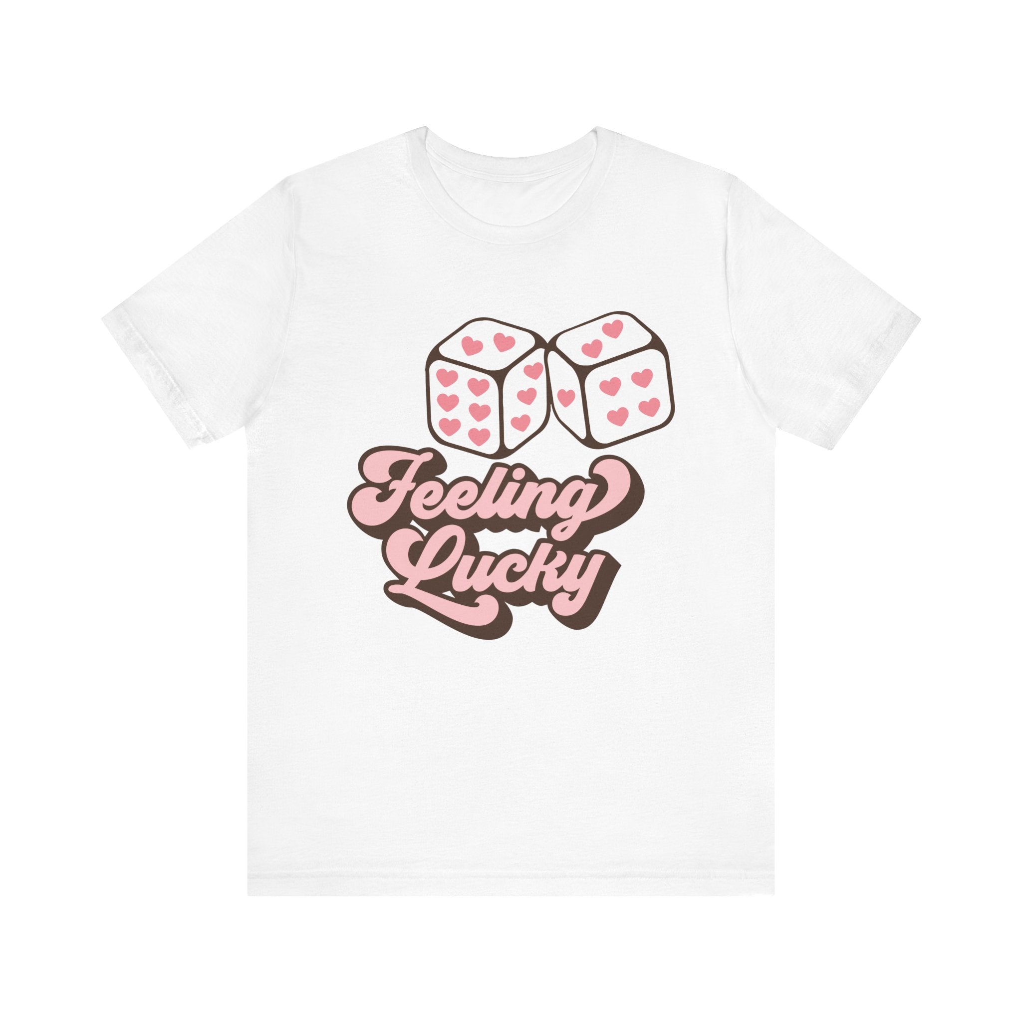 Feeling Lucky Valentines Shirt – Cute Valentine’s Day Love Tee