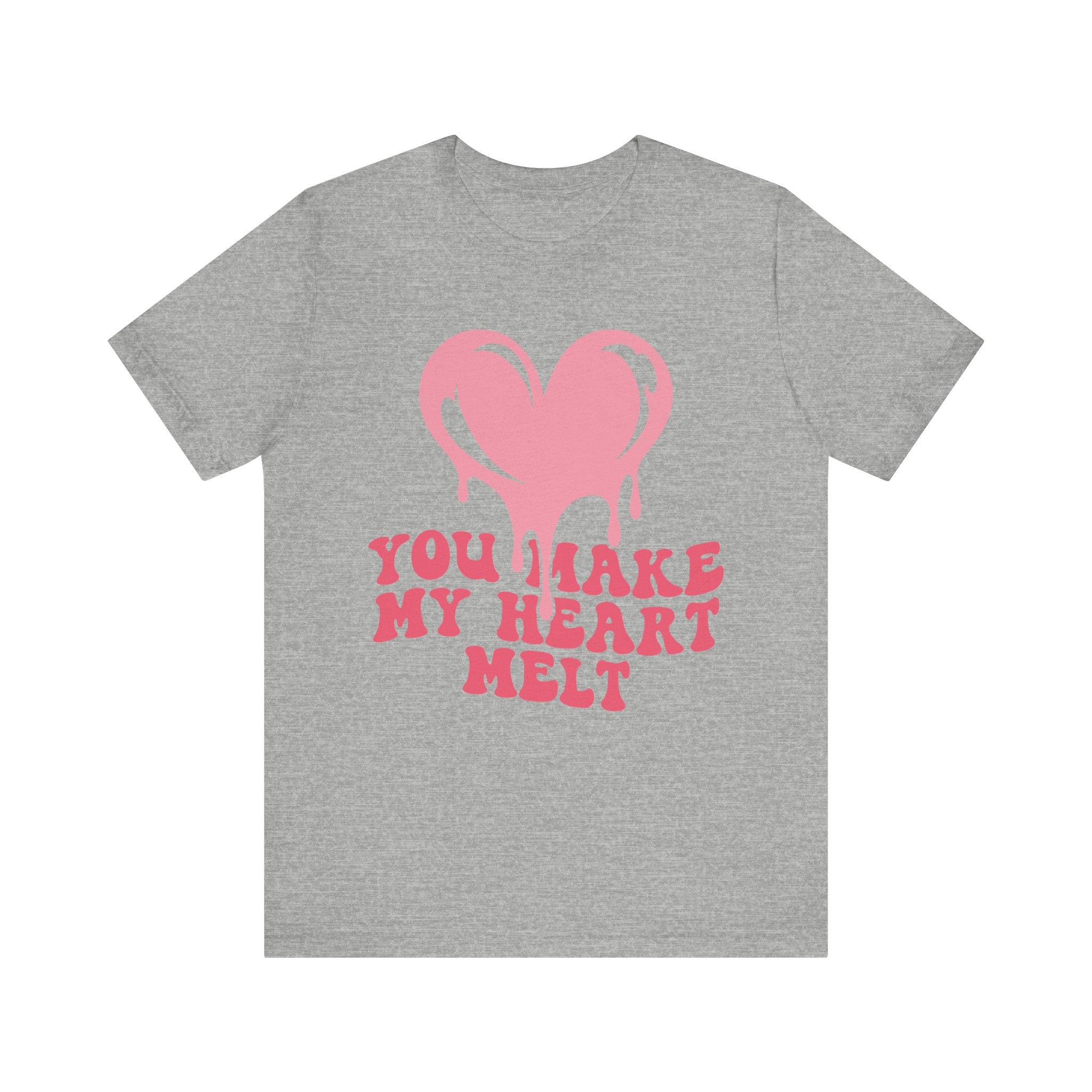 You Make My Heart Melt Valentines Shirt – Cute Romantic Valentine’s Day Tee