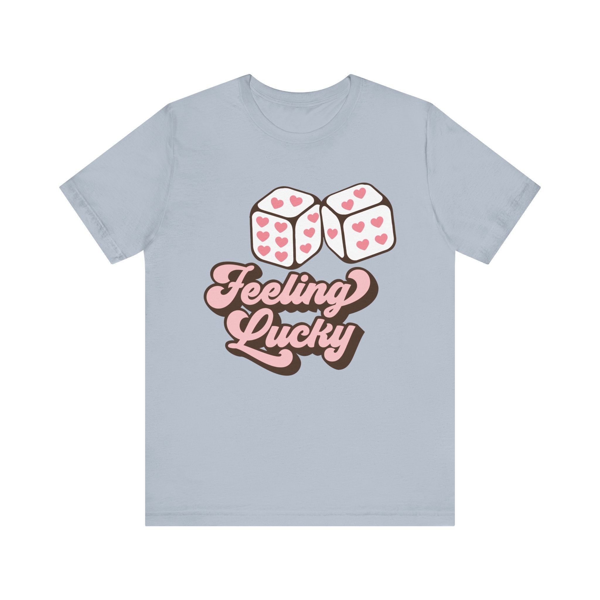 Feeling Lucky Valentines Shirt – Cute Valentine’s Day Love Tee