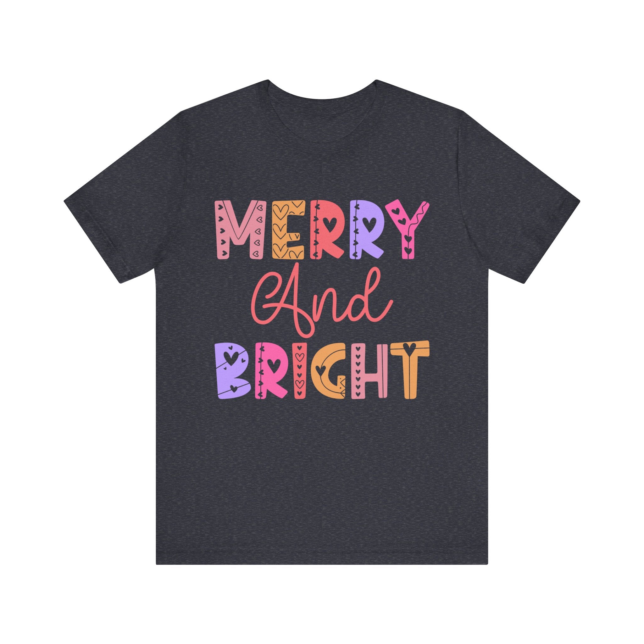 Merry and Bright - Unisex Jersey Short Sleeve Tee