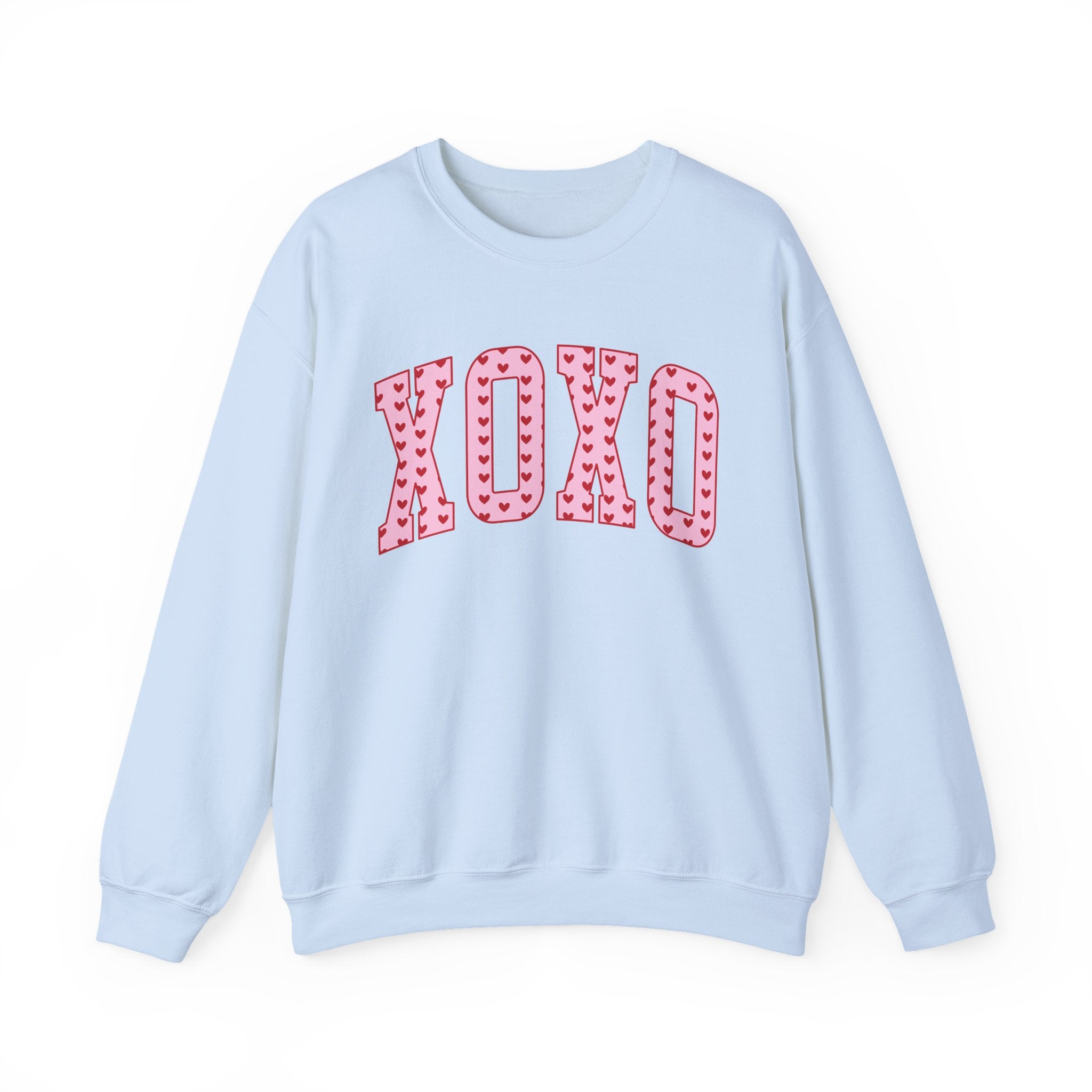 XOXO Valentines Sweatshirt – Cute Valentine’s Day Crewneck Sweatshirt