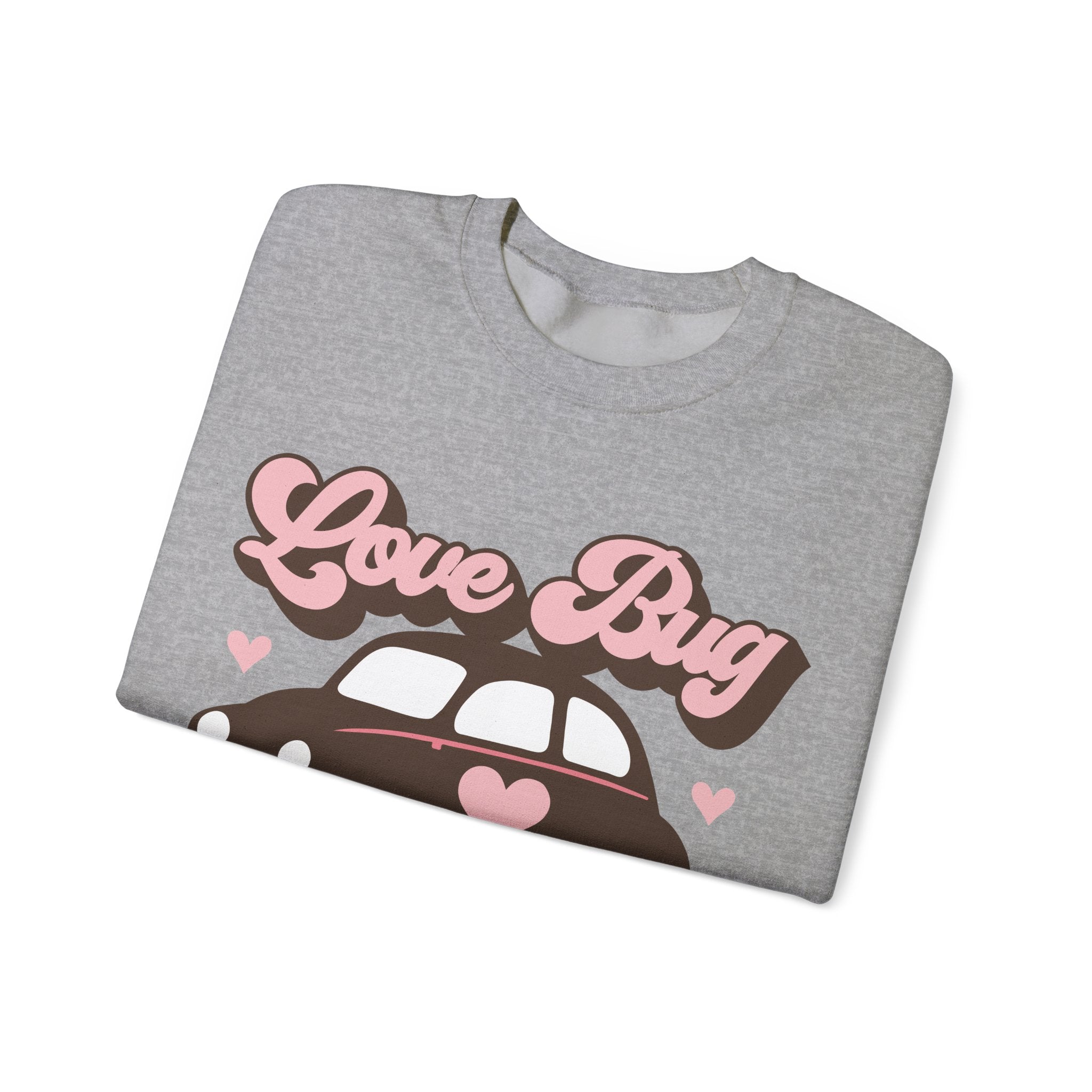 Love Bug Valentines Sweatshirt – Cute Valentine’s Day Crewneck Sweatshirt