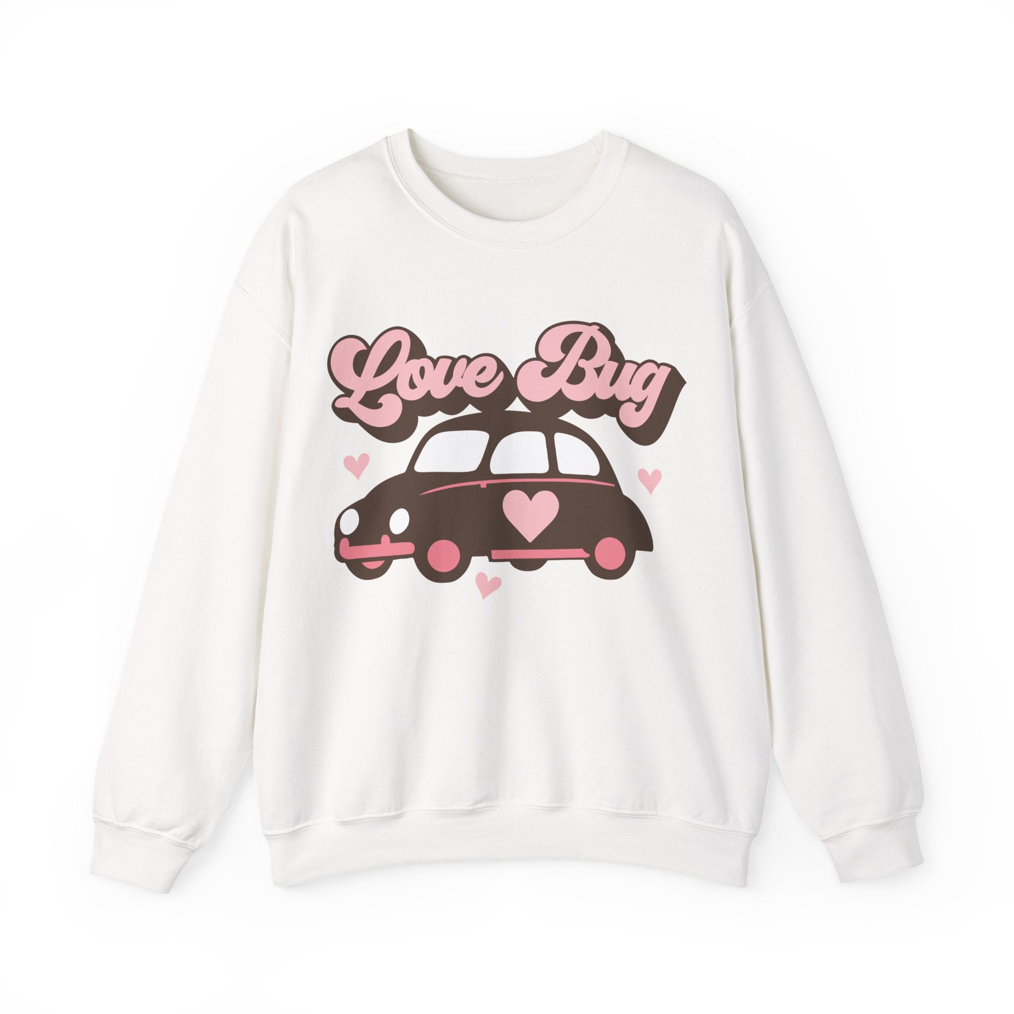 Love Bug Valentines Sweatshirt – Cute Valentine’s Day Crewneck Sweatshirt