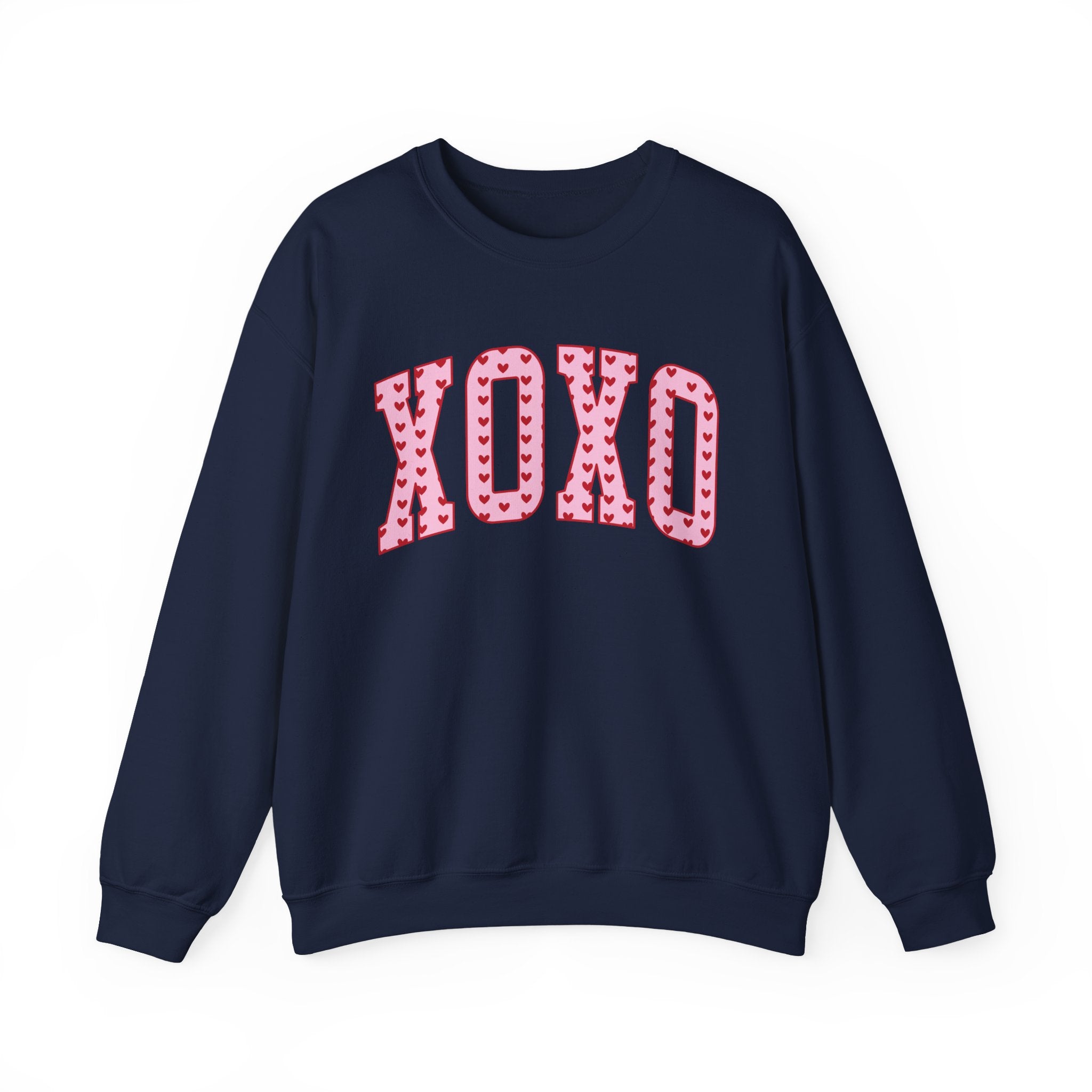 XOXO Valentines Sweatshirt – Cute Valentine’s Day Crewneck Sweatshirt