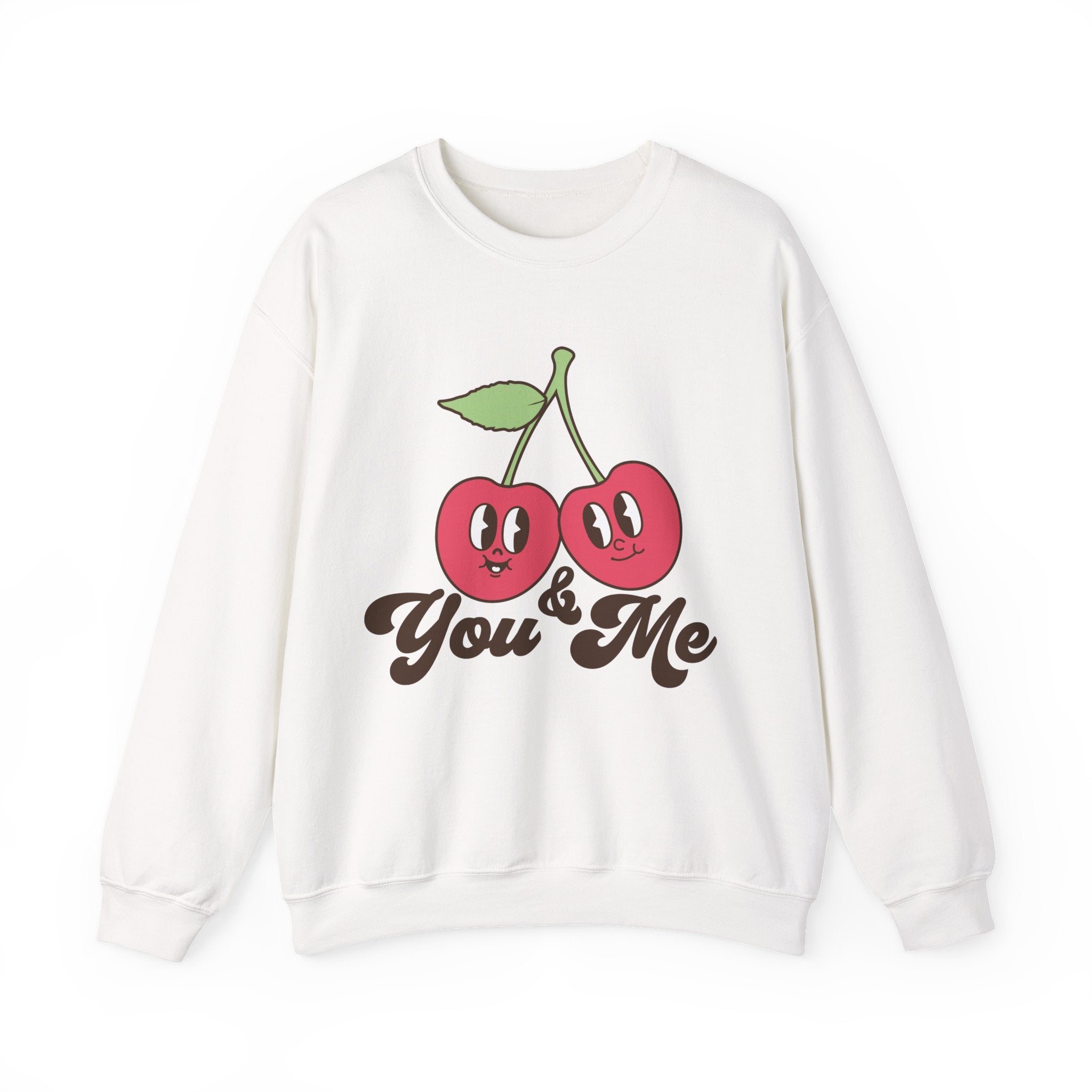 You and Me Valentines Sweatshirt – Cozy Couple Valentine’s Day Crewneck