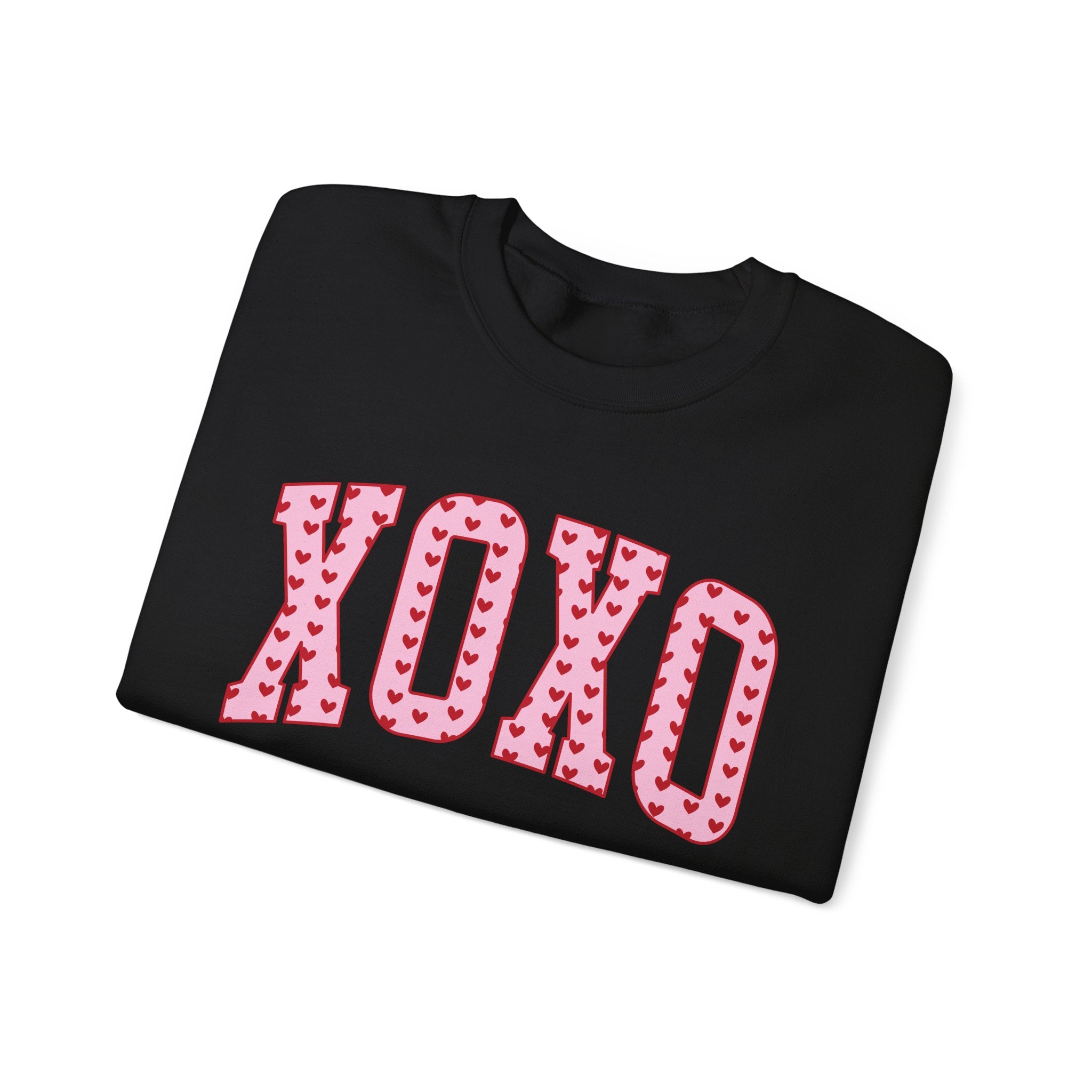 XOXO Valentines Sweatshirt – Cute Valentine’s Day Crewneck Sweatshirt