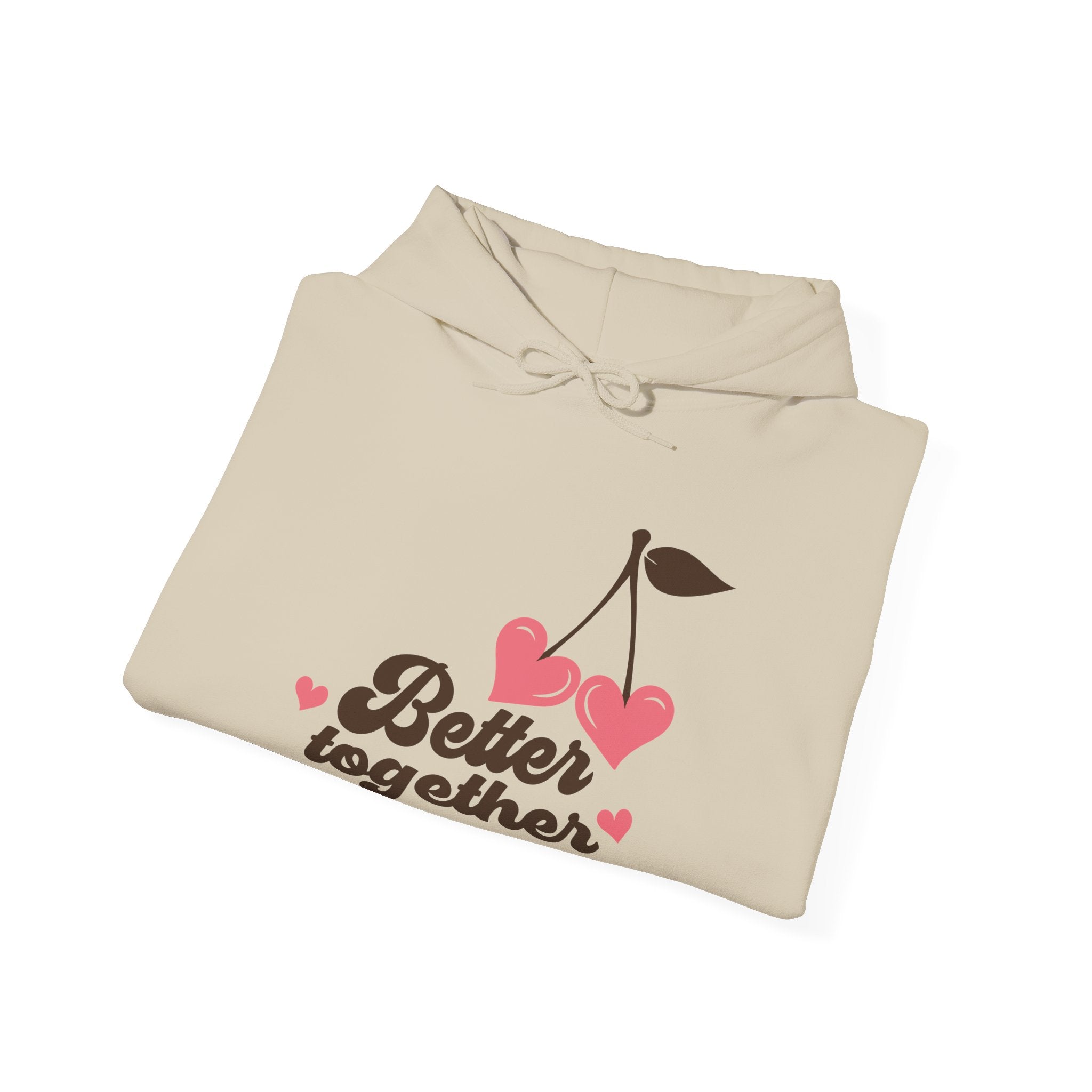 Better Together Valentines Hoodie – Cute Couple Valentine’s Day Hoodie