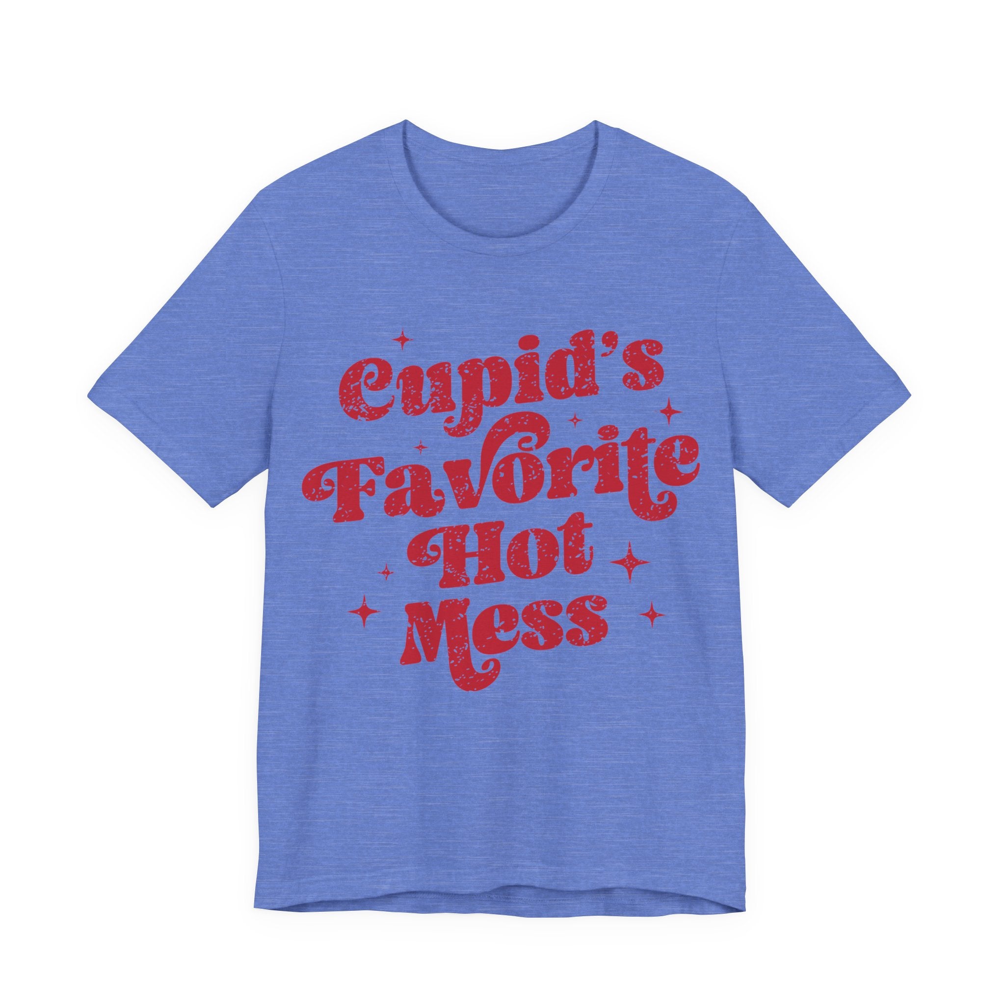 Cupid’s Favourite Hot Mess Valentines Shirt – Cheeky Love Graphic Shirt